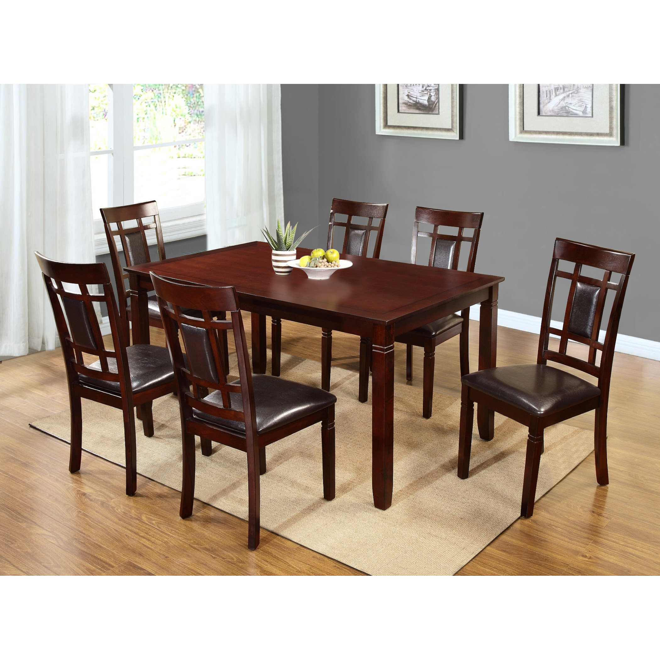 Darby Home Co Patrick 7 Piece Dining Set & Reviews 