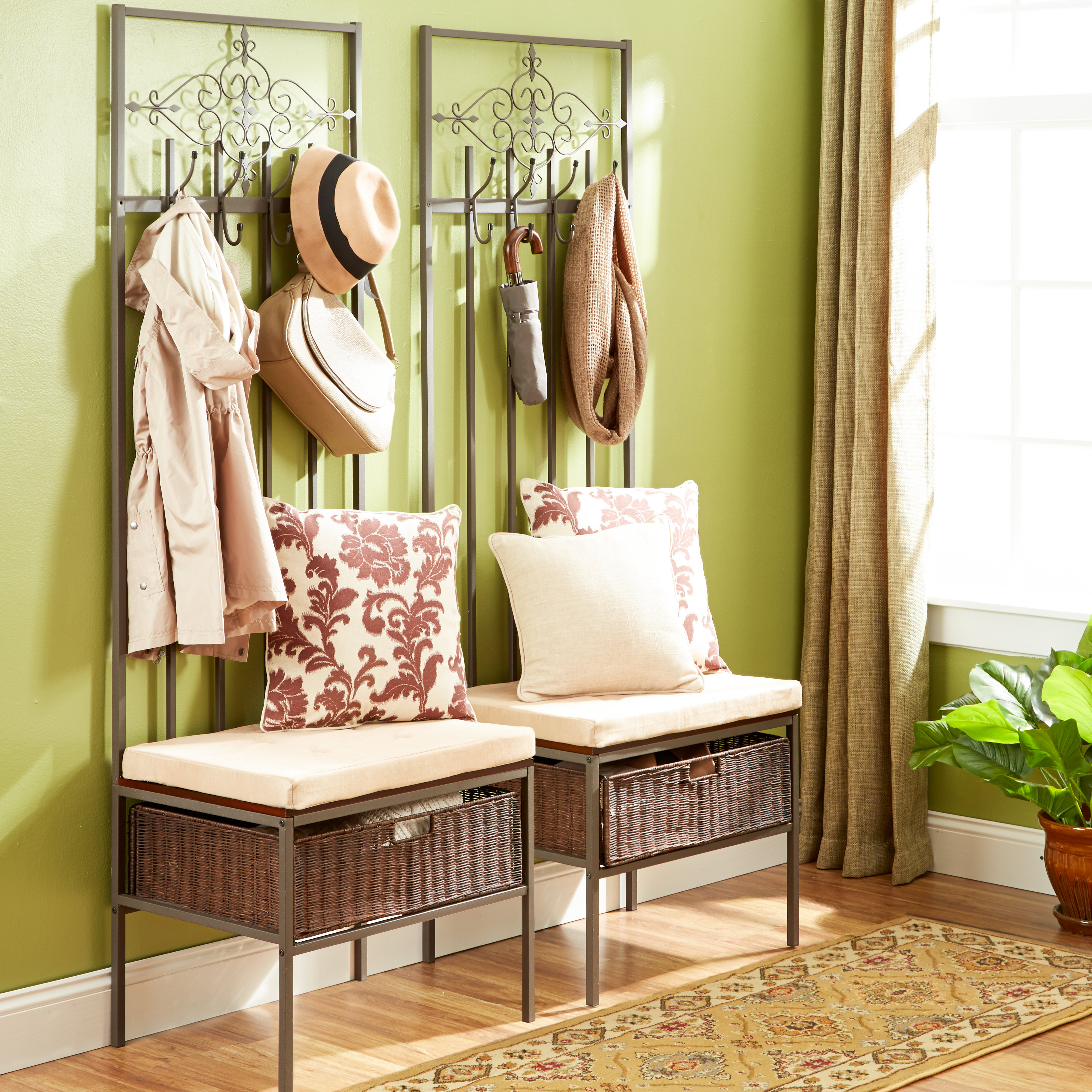 Andover Mills Norbert Metal Hall Tree & Reviews Wayfair