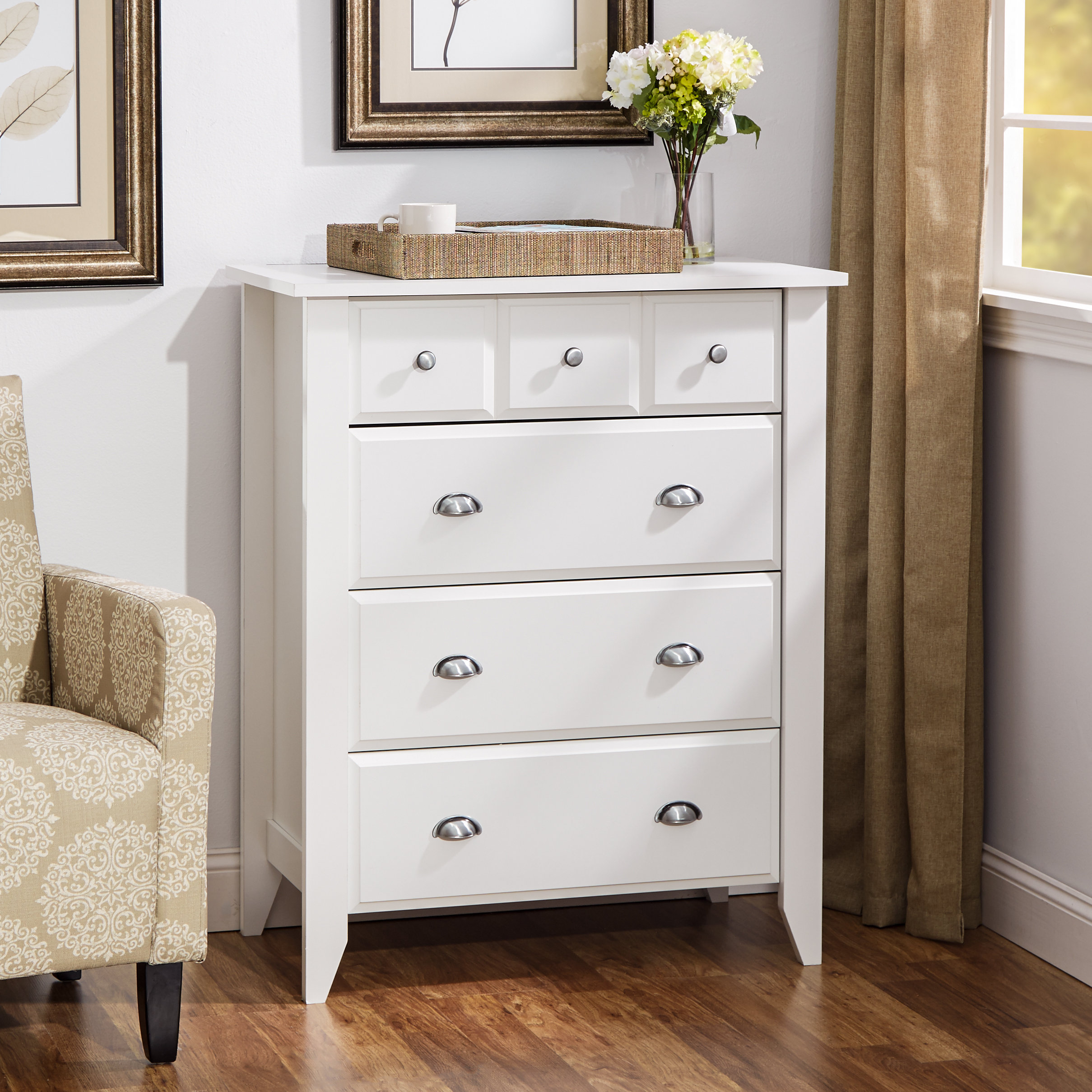 Andover Mills Revere 4 Drawer Chest And Reviews Wayfair