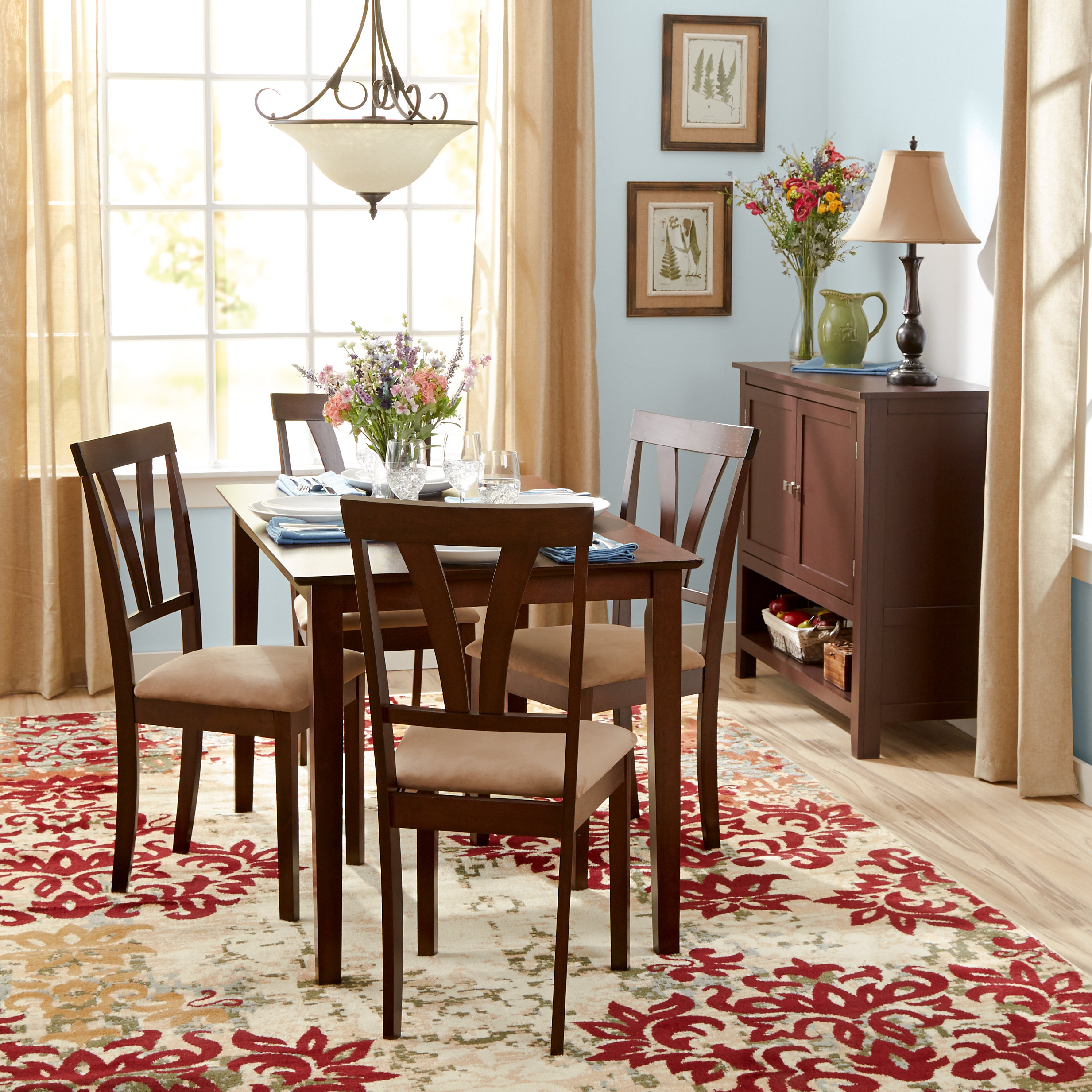 Andover Mills Donald 5 Piece Dining Set  Reviews  Wayfair