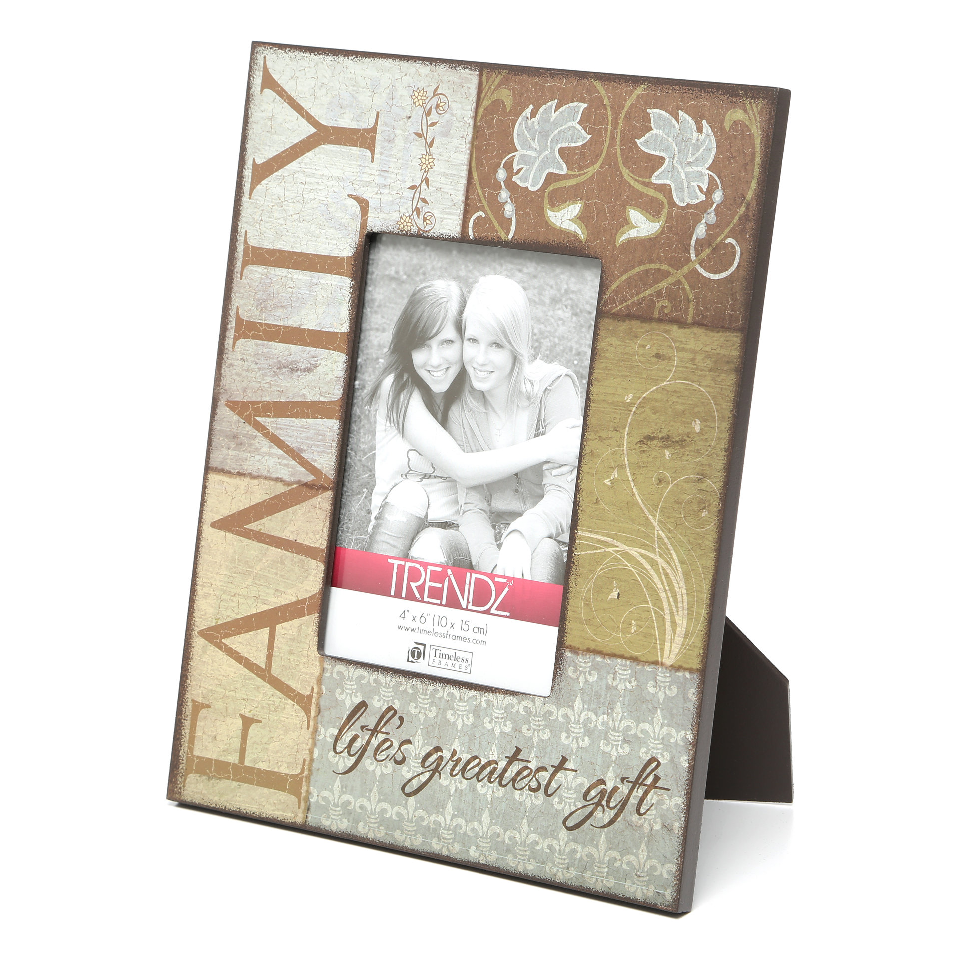 Timeless Frames Trendz Family Decoupage Tabletop Photo Frame & Reviews
