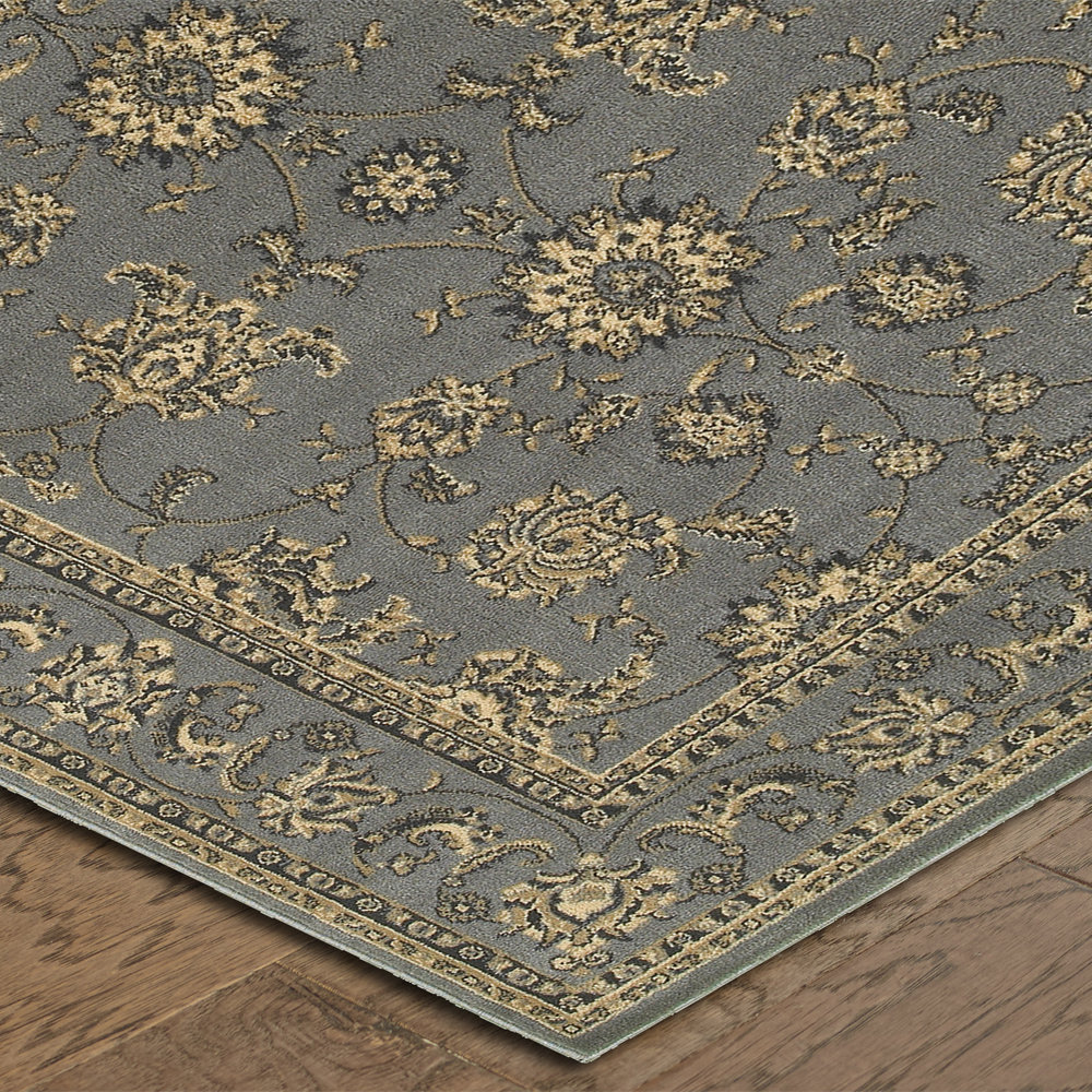 Andover Mills Grace Gray Area Rug & Reviews Wayfair