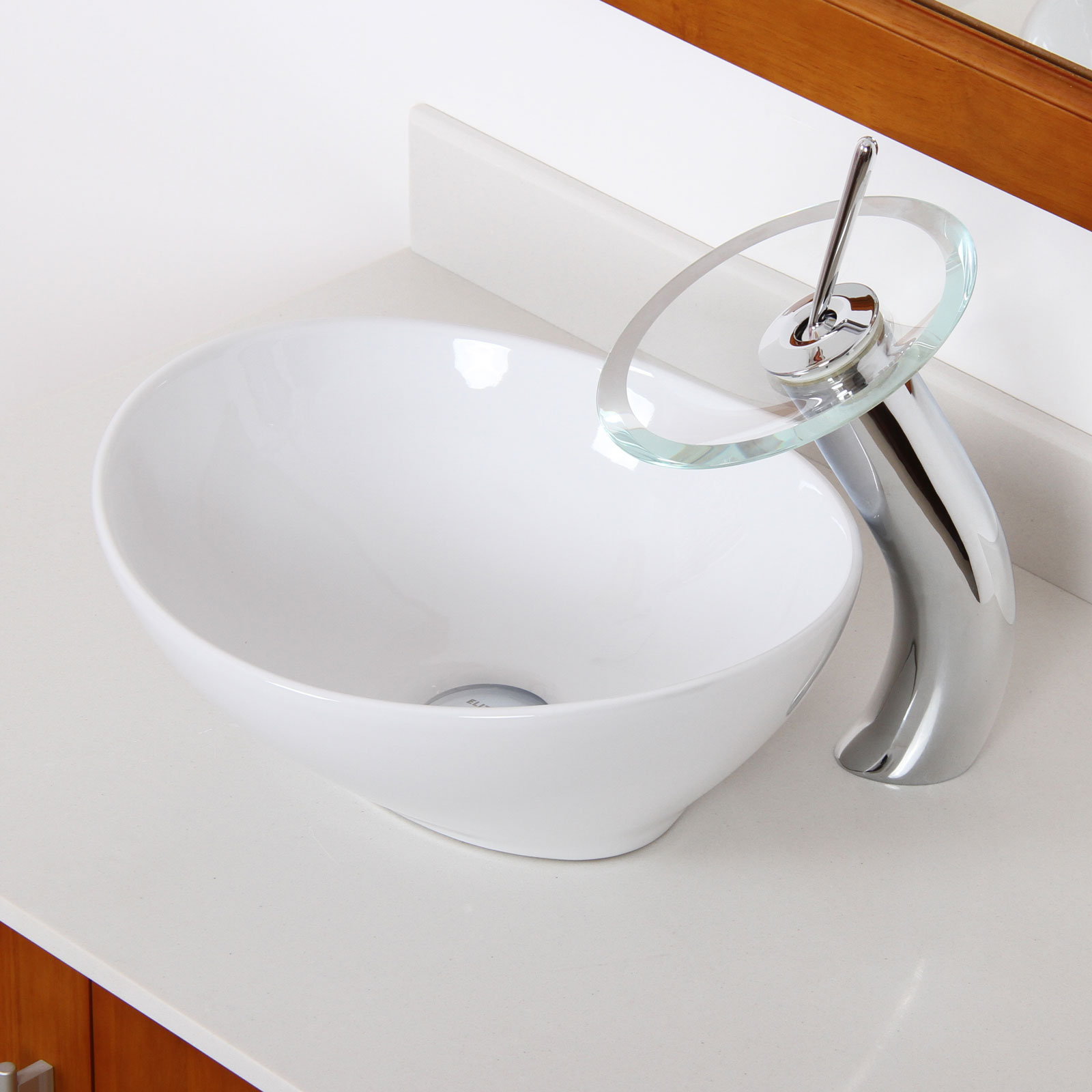 Elite Ceramic BoatShaped Bathroom Sink & Reviews Wayfair.ca