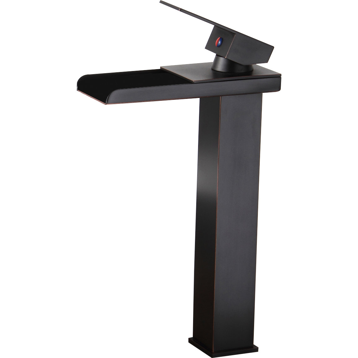 Elite Single Handle Bathroom Waterfall Faucet & Reviews Wayfair