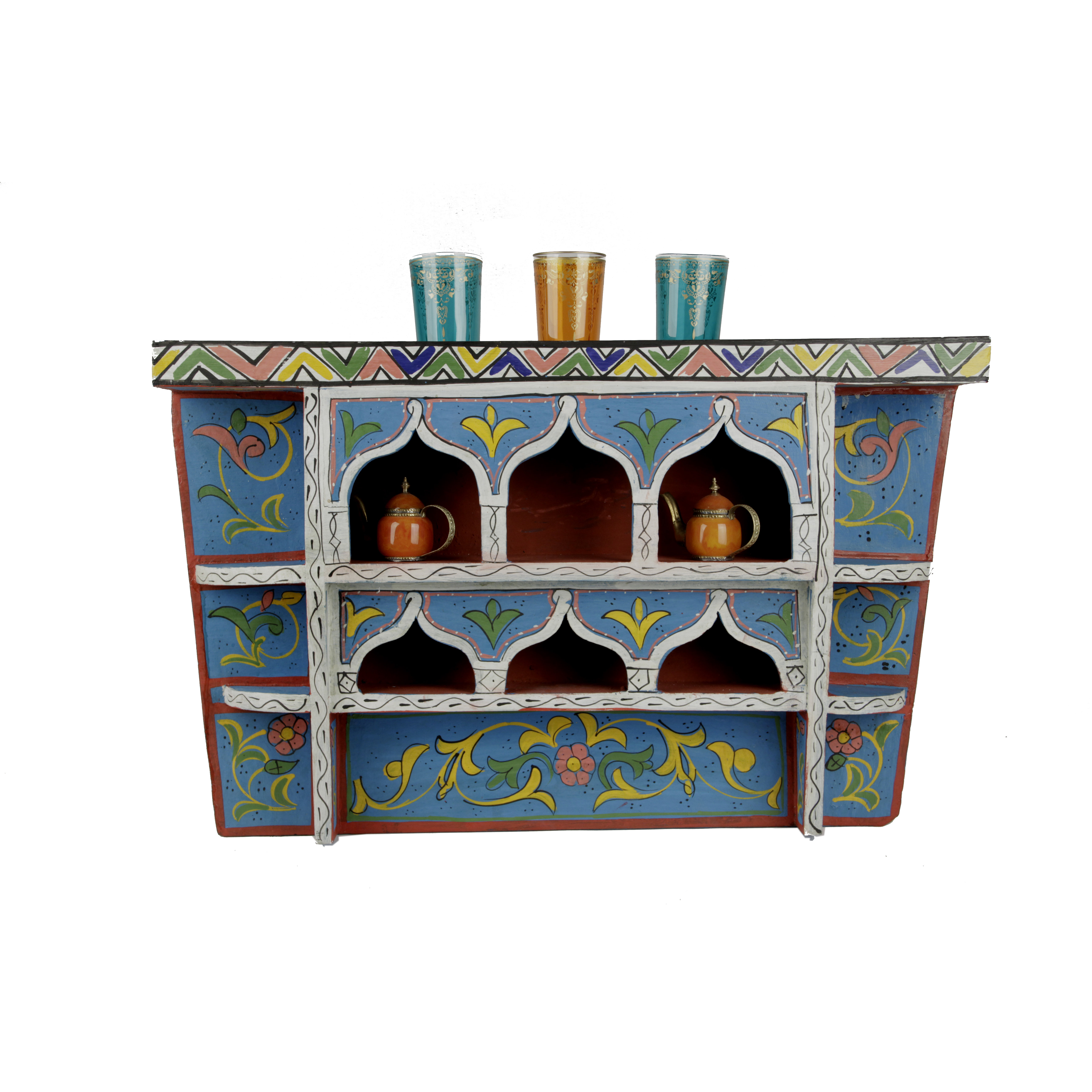 Casablanca Market Moroccan Vintage Wood Shelf & Reviews Wayfair