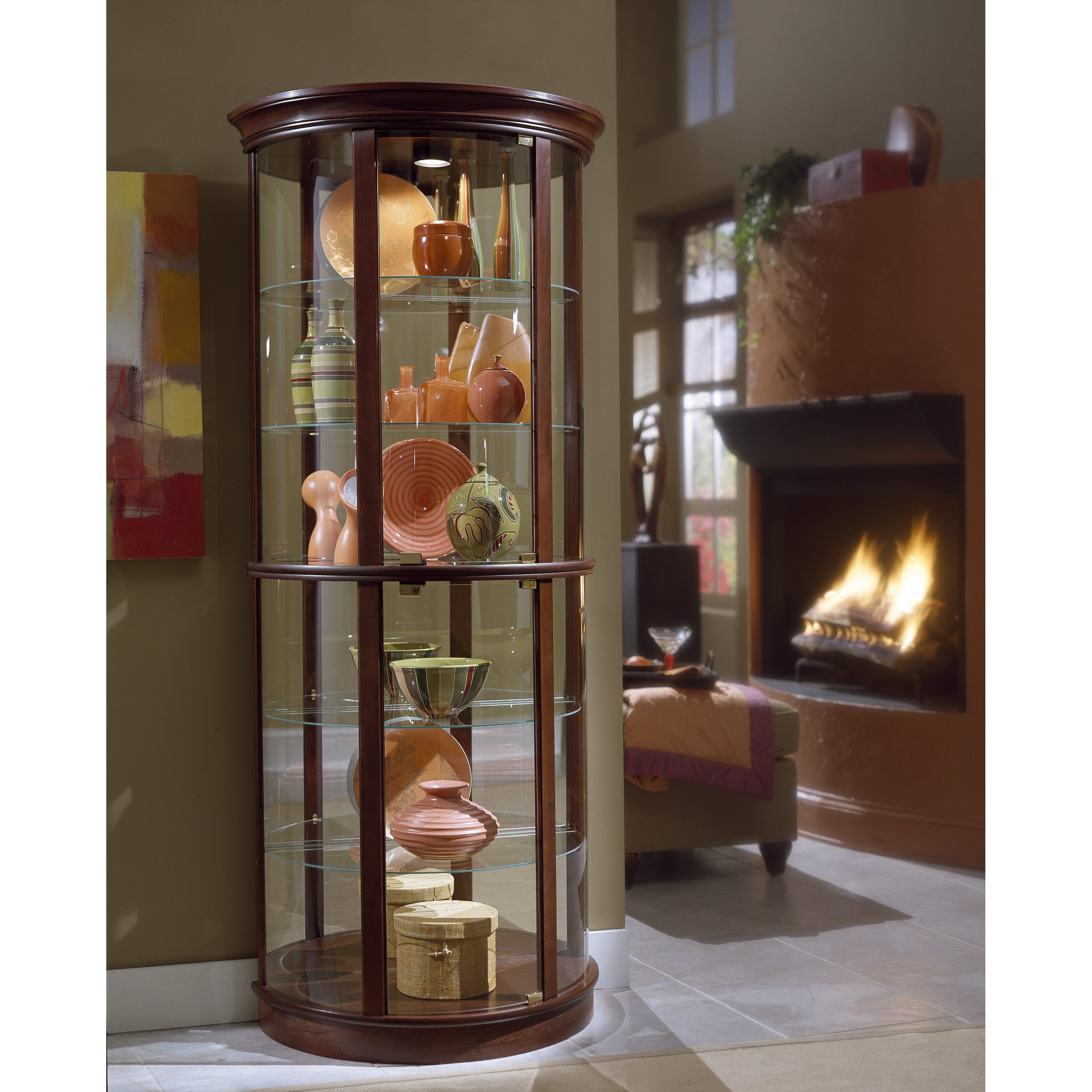 Pulaski Keepsakes Preference Curio Cabinet & Reviews | Wayfair