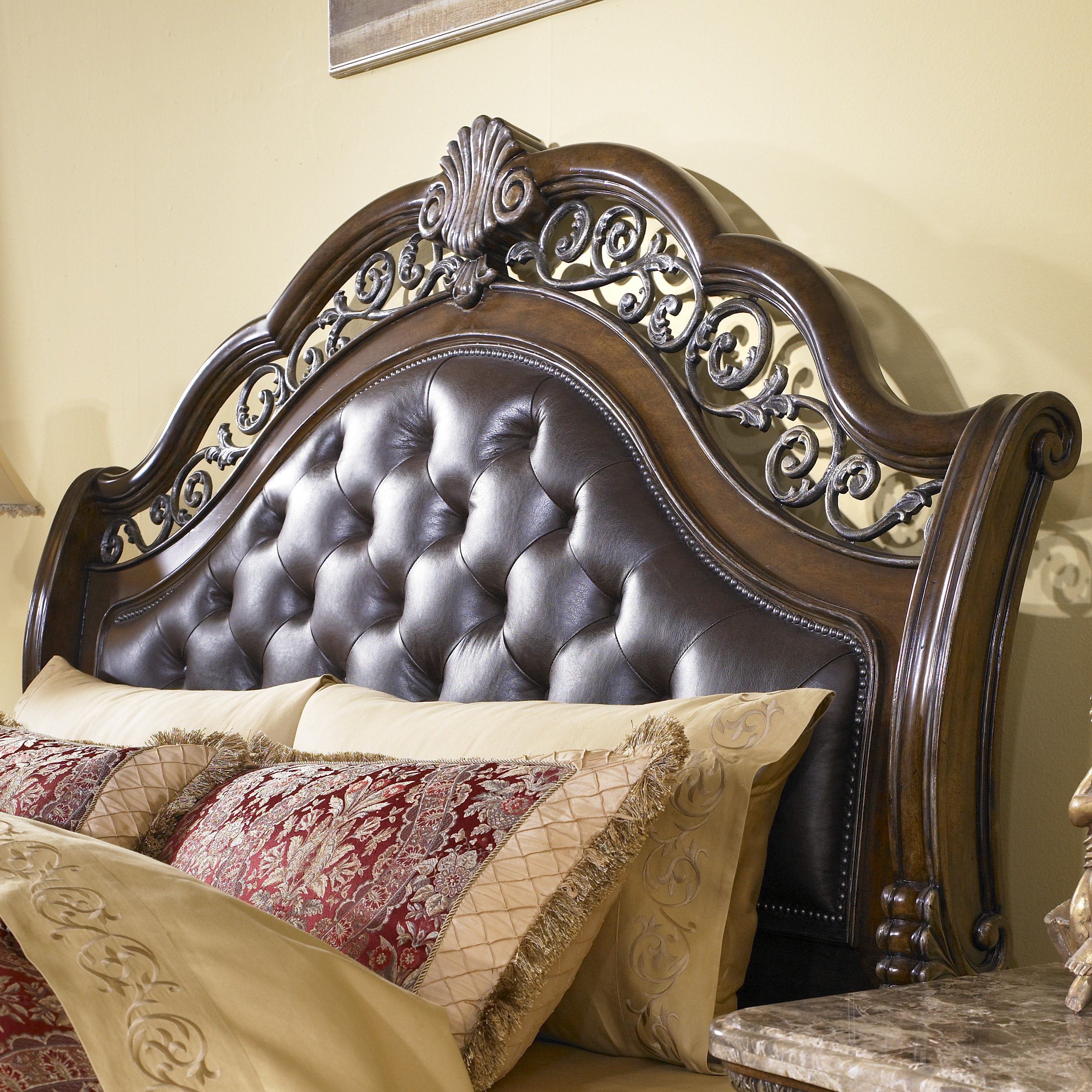Pulaski Birkhaven Upholstered Sleigh Headboard & Reviews Wayfair