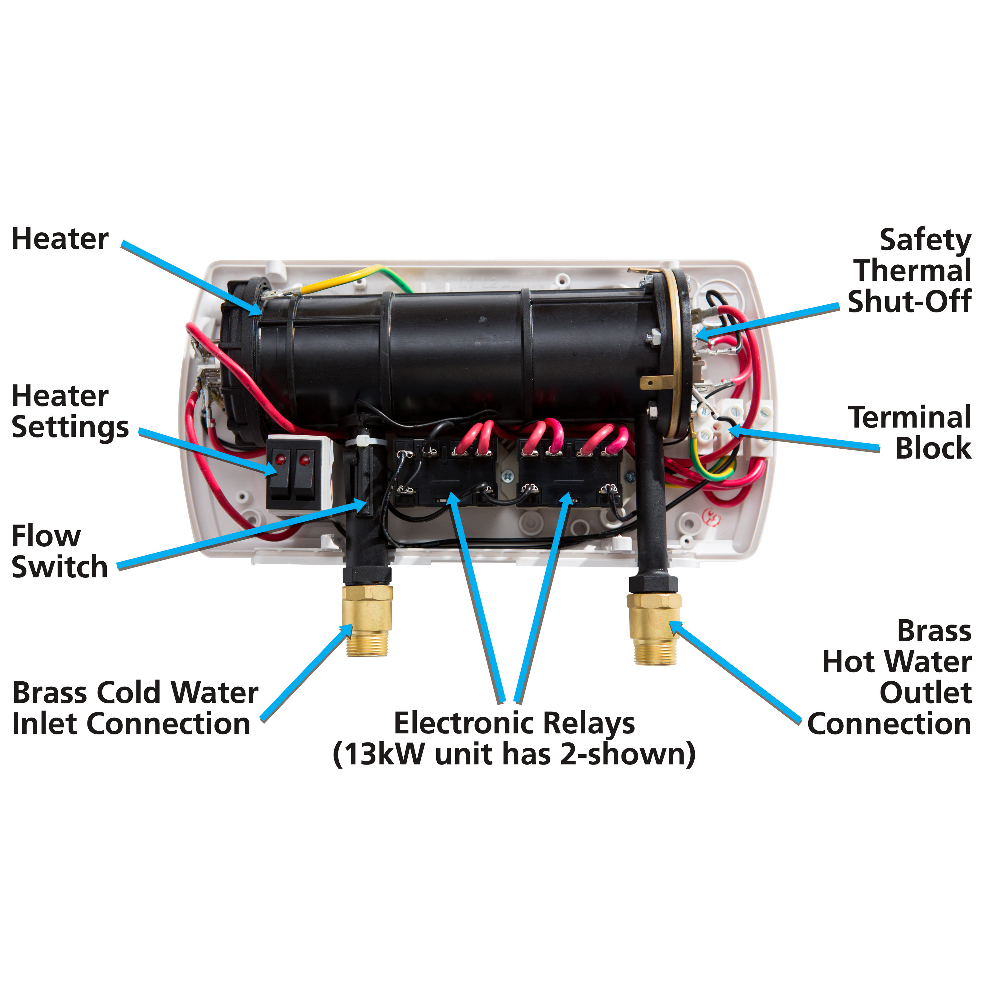 Atmor Industries Ltd. Super 900 Series 0.5 GPM (6.5 kW/240V) Tankless