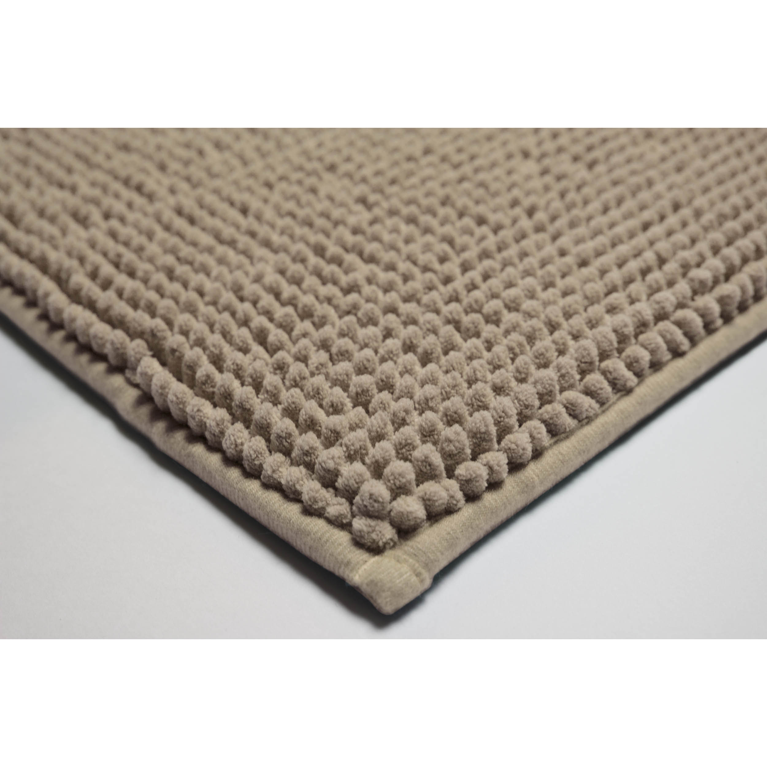 Bath Studio Plush Memory Foam Chenille Cushioned Bath Mat & Reviews