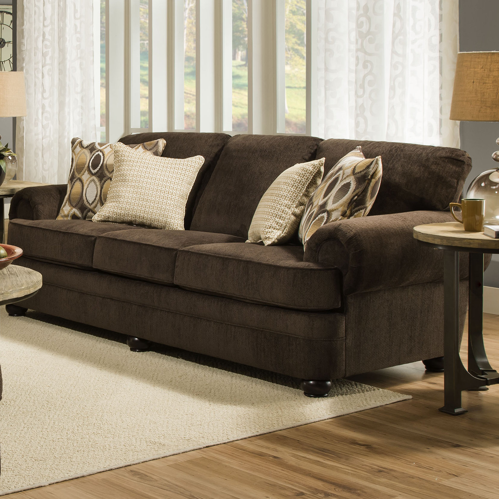 Three Posts Simmons Upholstery Killingworth Sofa & Reviews Wayfair
