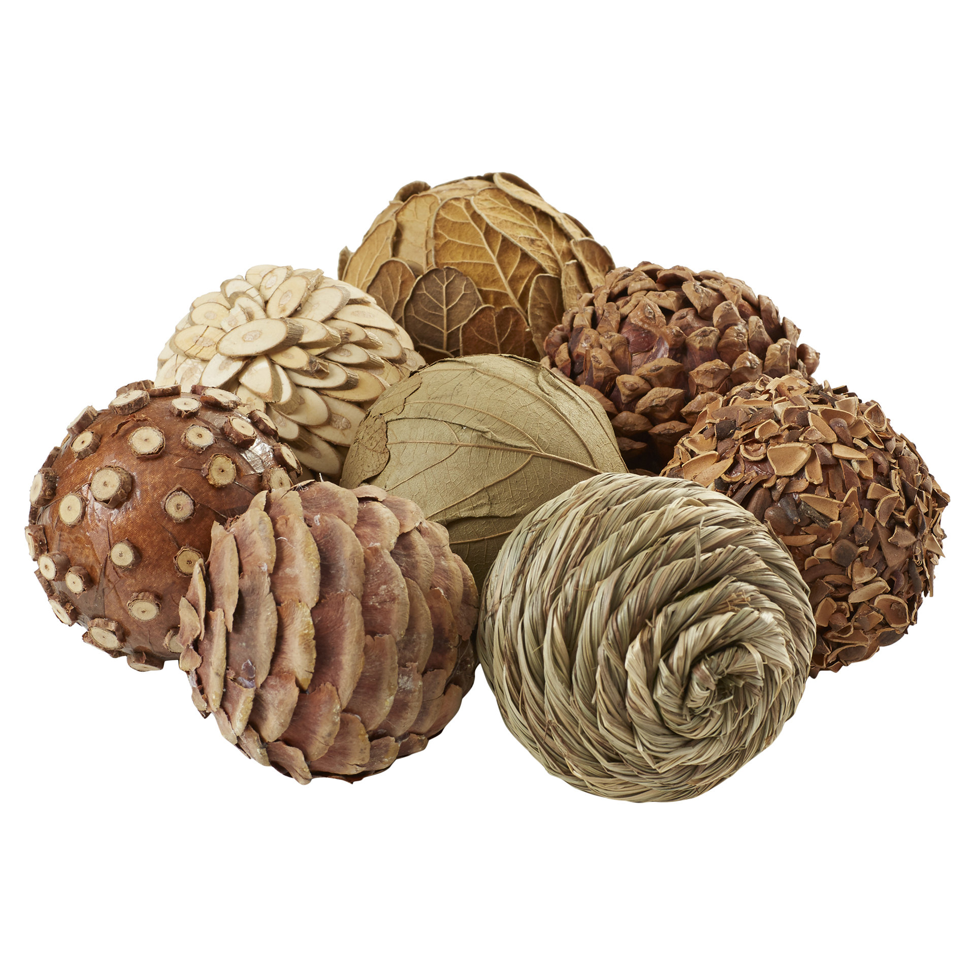 Three Posts 8 Piece Natural Ball Sculpture Set & Reviews Wayfair