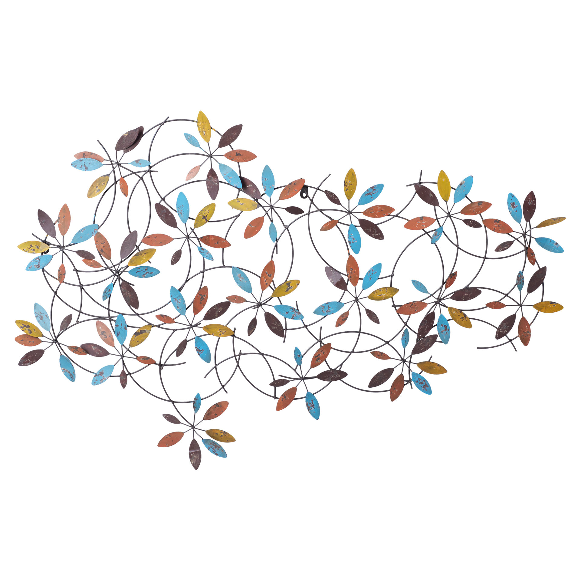 Three Posts Goulding Metal Leaf Wall Décor & Reviews Wayfair