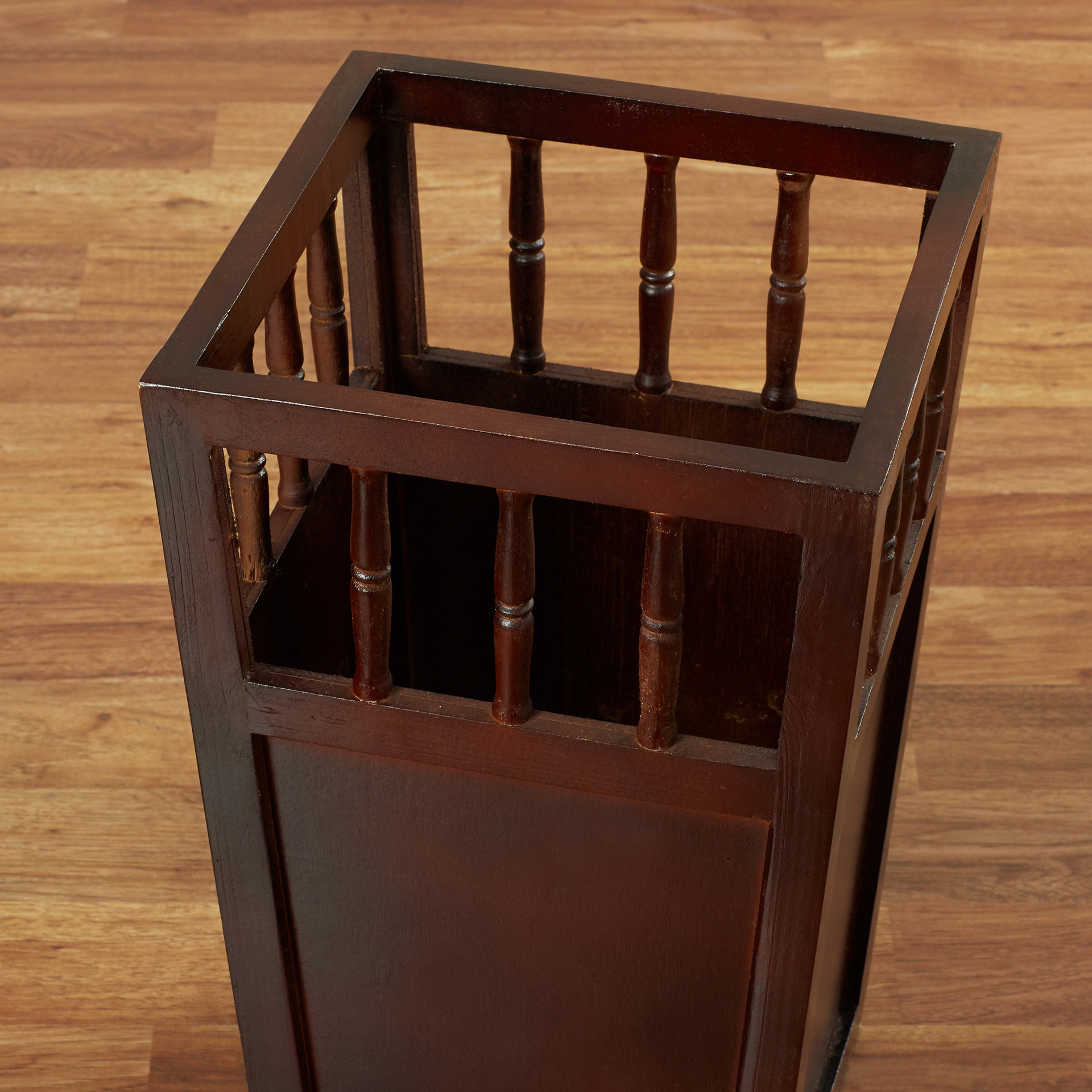 Three Posts Wood Umbrella Holder & Reviews Wayfair