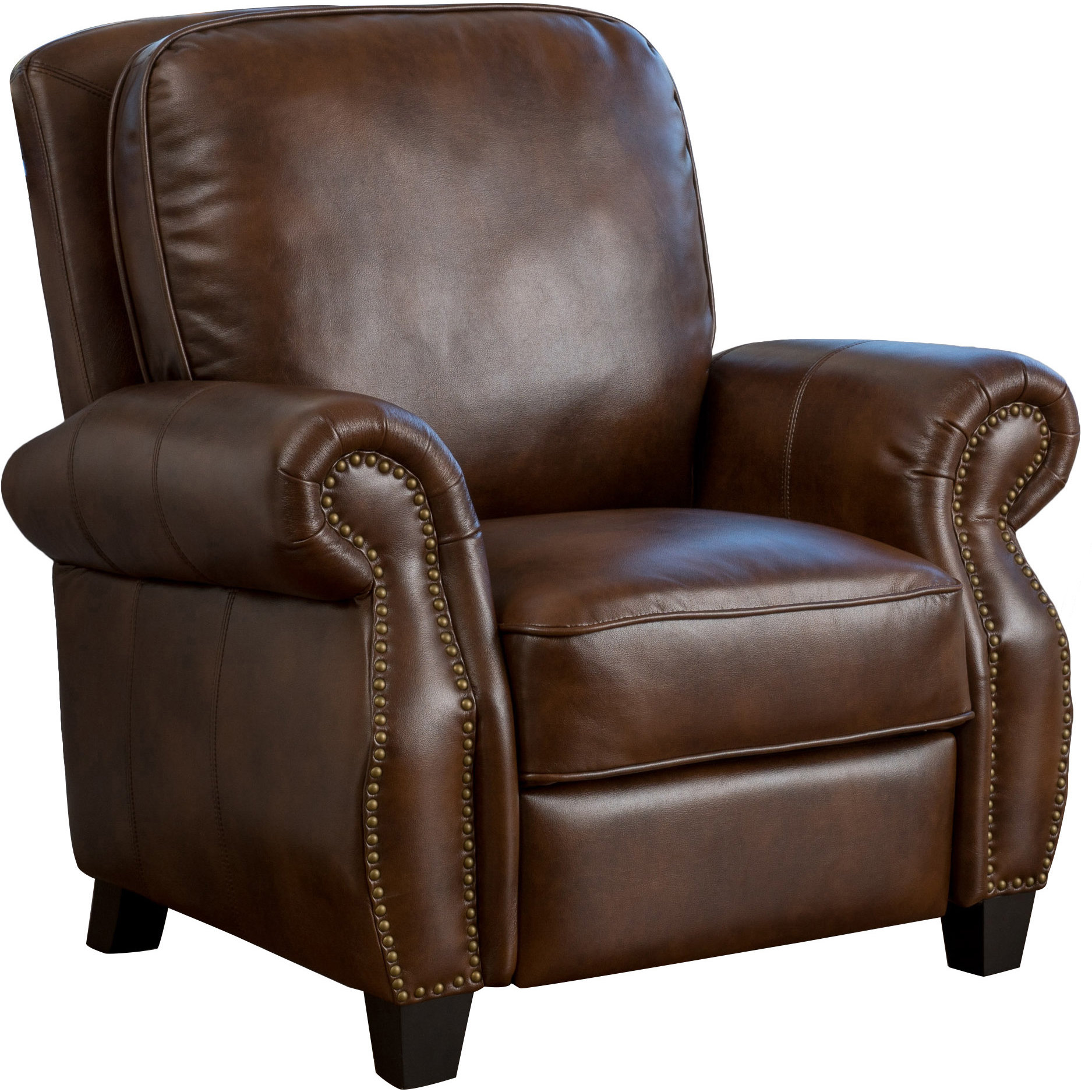 Three Posts Tully Faux Leather Recliner Reviews Wayfair   Three Posts Tully Faux Leather Recliner 