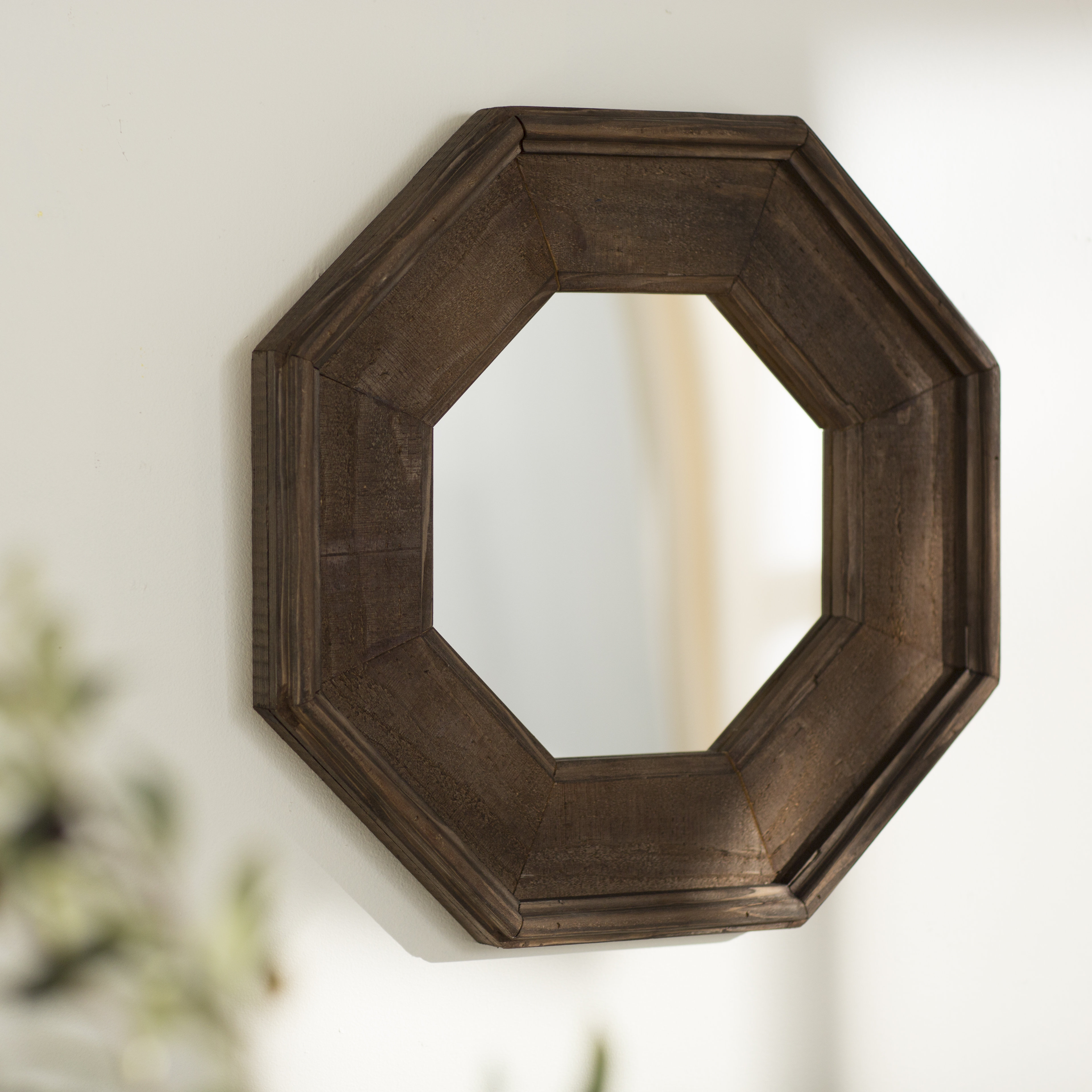 Three Posts Octagon Mirror & Reviews Wayfair