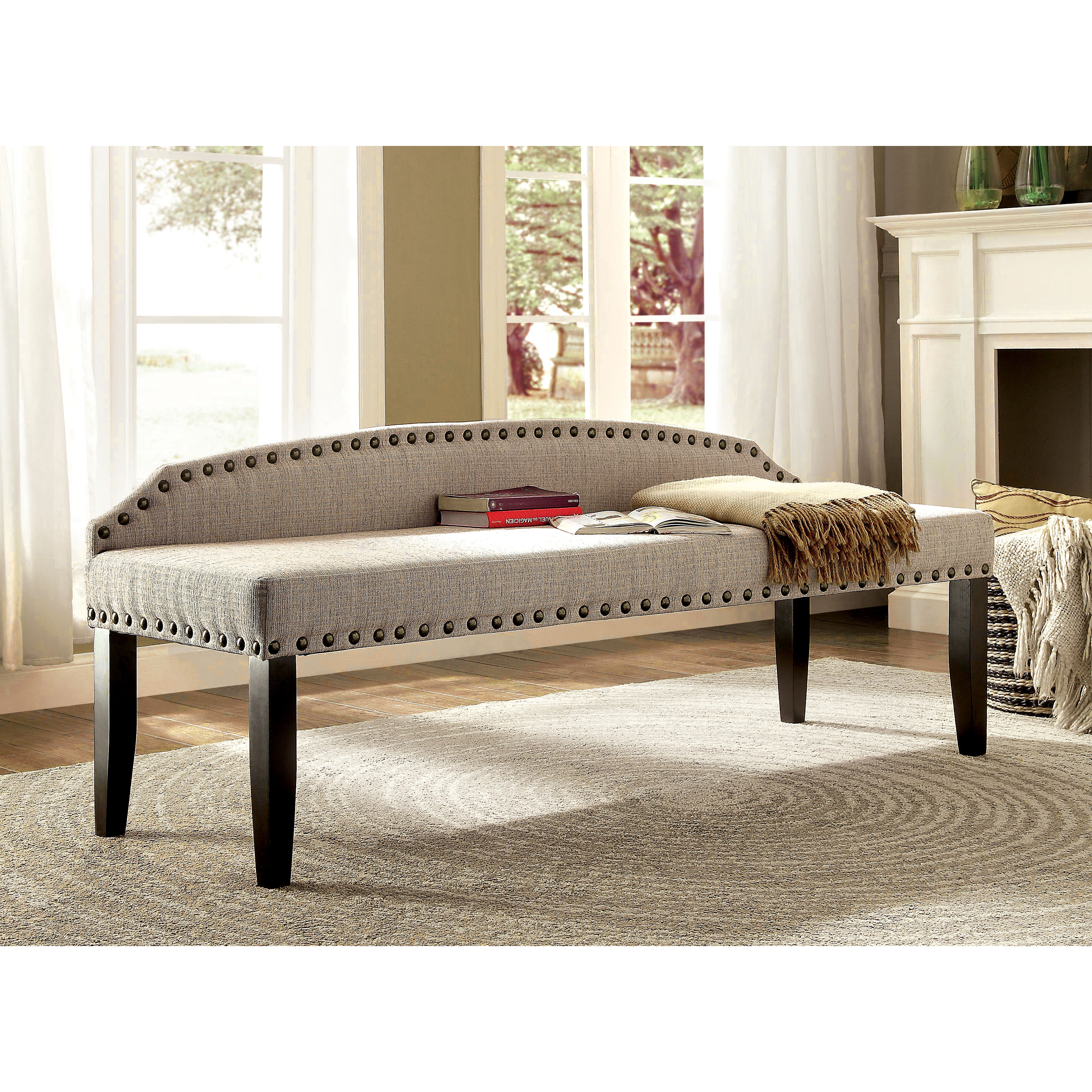 Three Posts Millersburg Upholstered Bedroom Bench ...