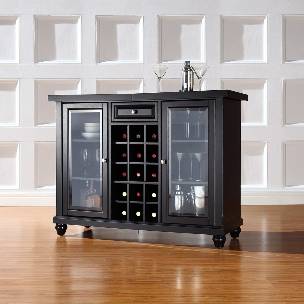 Three Posts Shady Dale Bar with Wine Storage & Reviews Wayfair