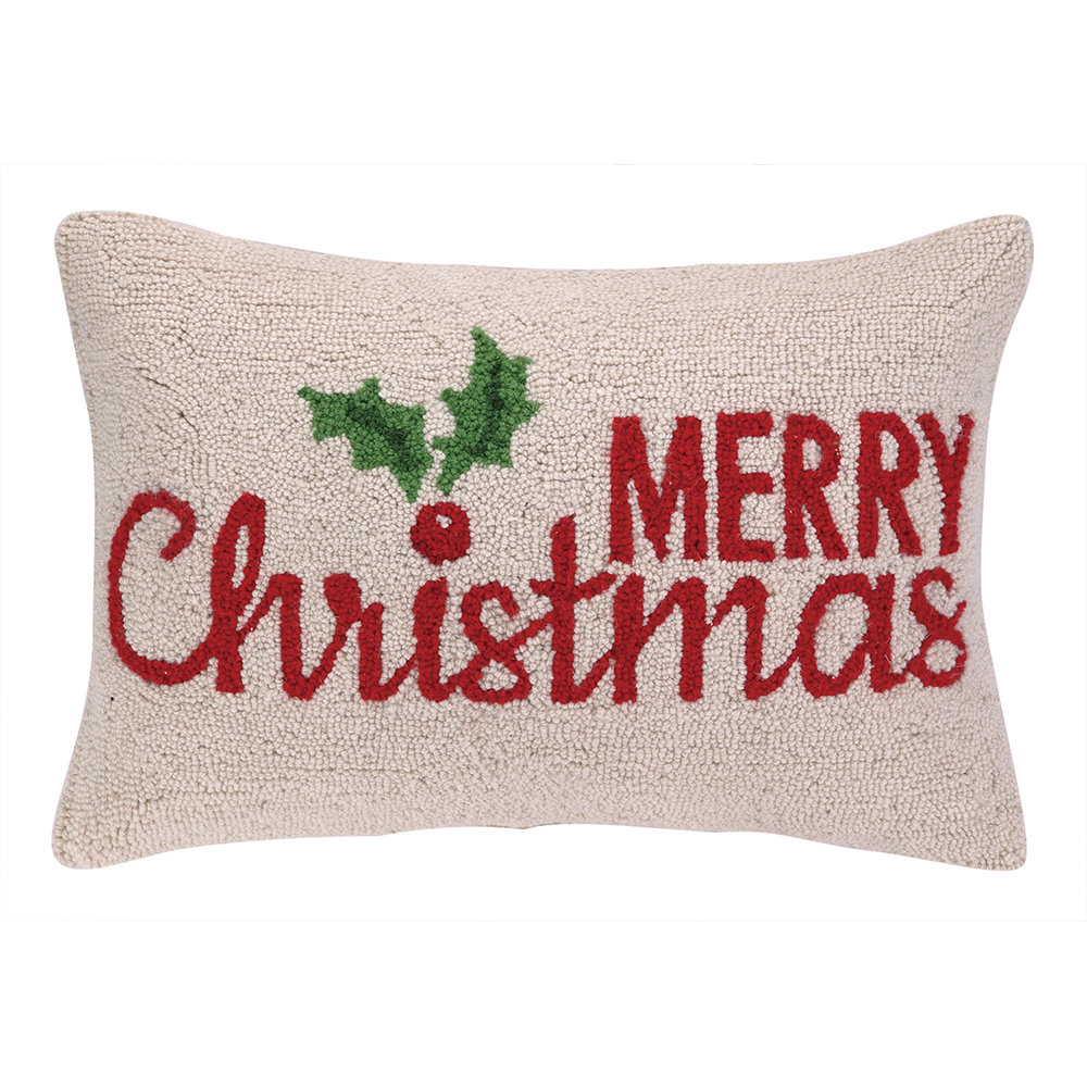 christmas lumbar pillow