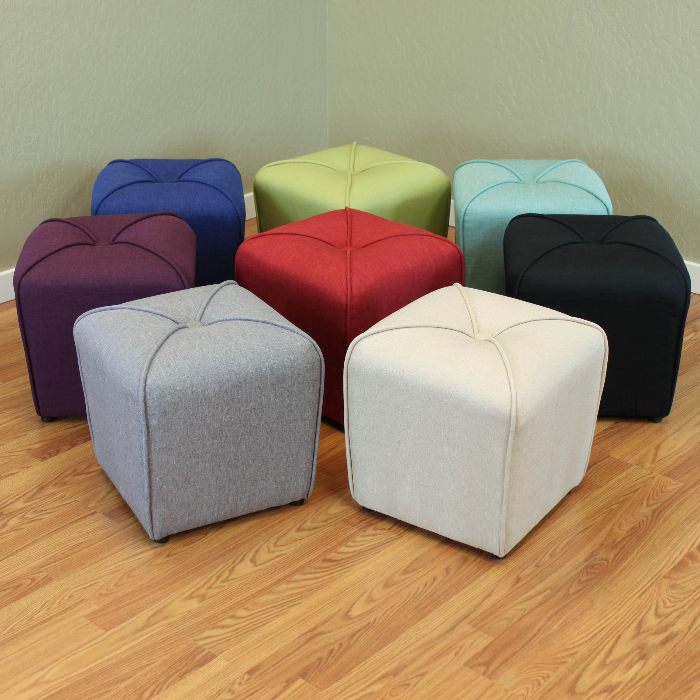 Three Posts Mapletown Upholstered Ottoman & Reviews Wayfair