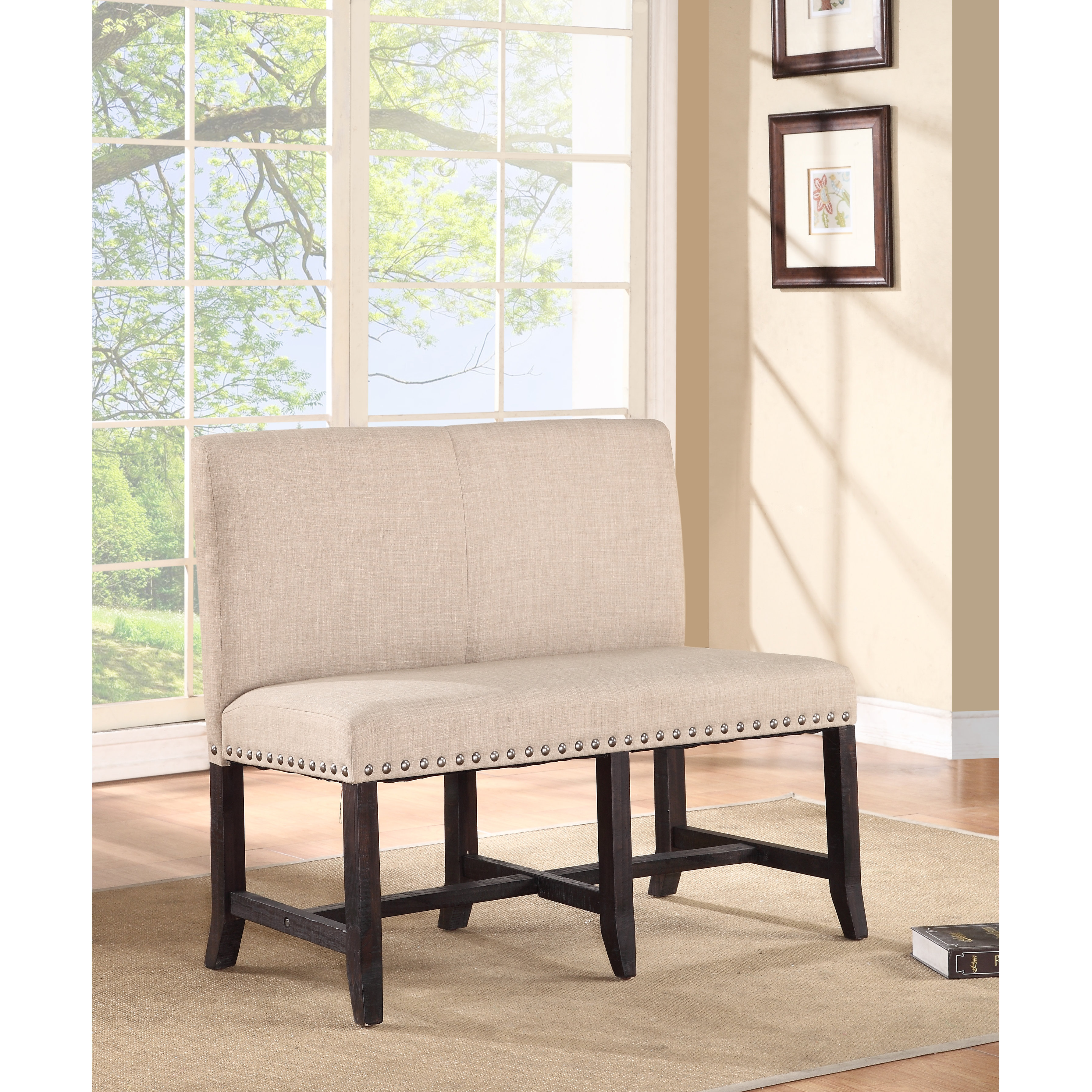 Trent Austin Design Del Rio Upholstered Kitchen Bench & Reviews Wayfair