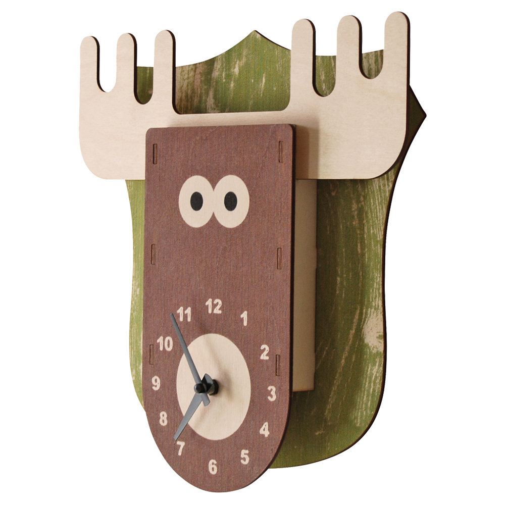 modern moose clocks