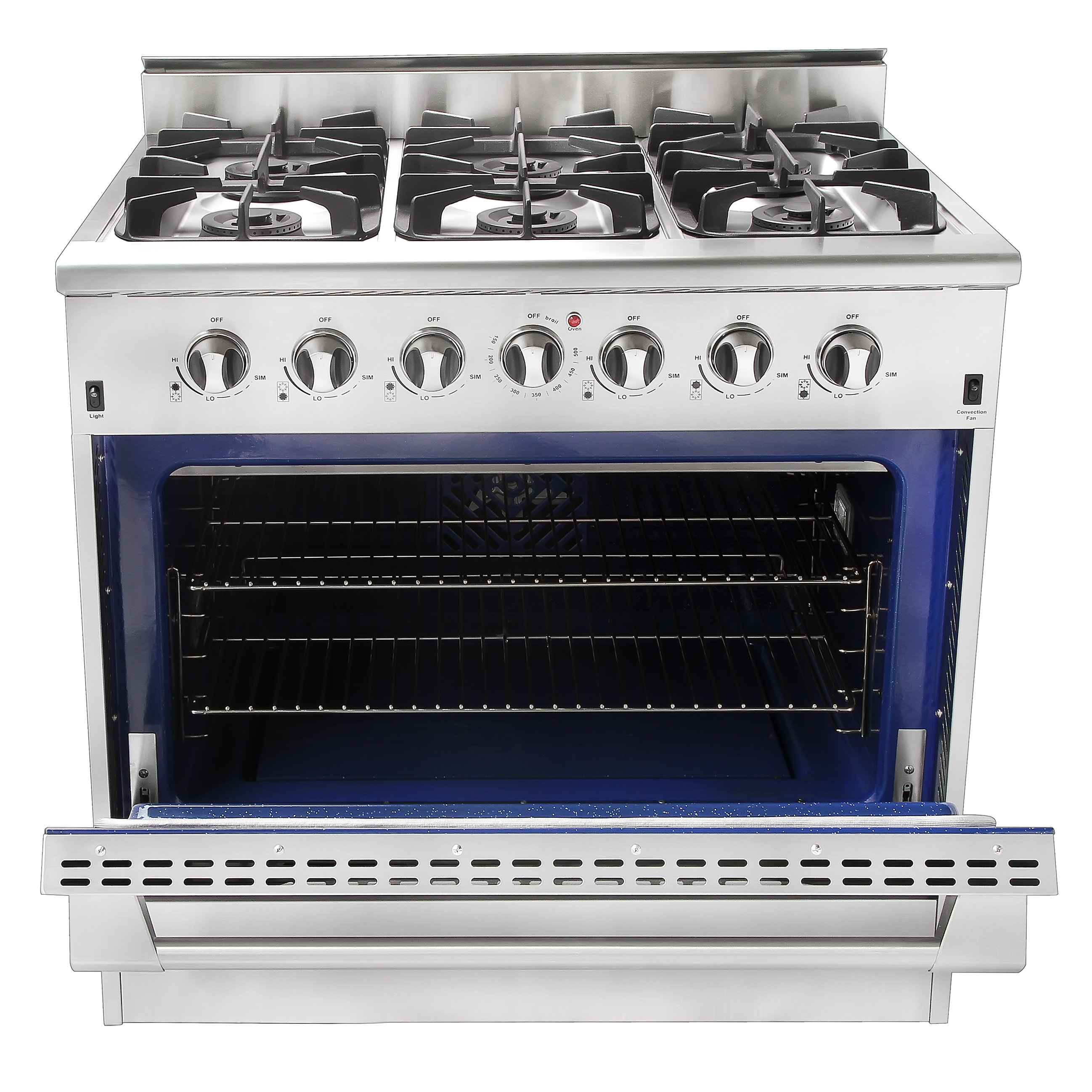 NXR Professional Ranges 5.2 Cu. Ft. Gas Convection Range Wayfair