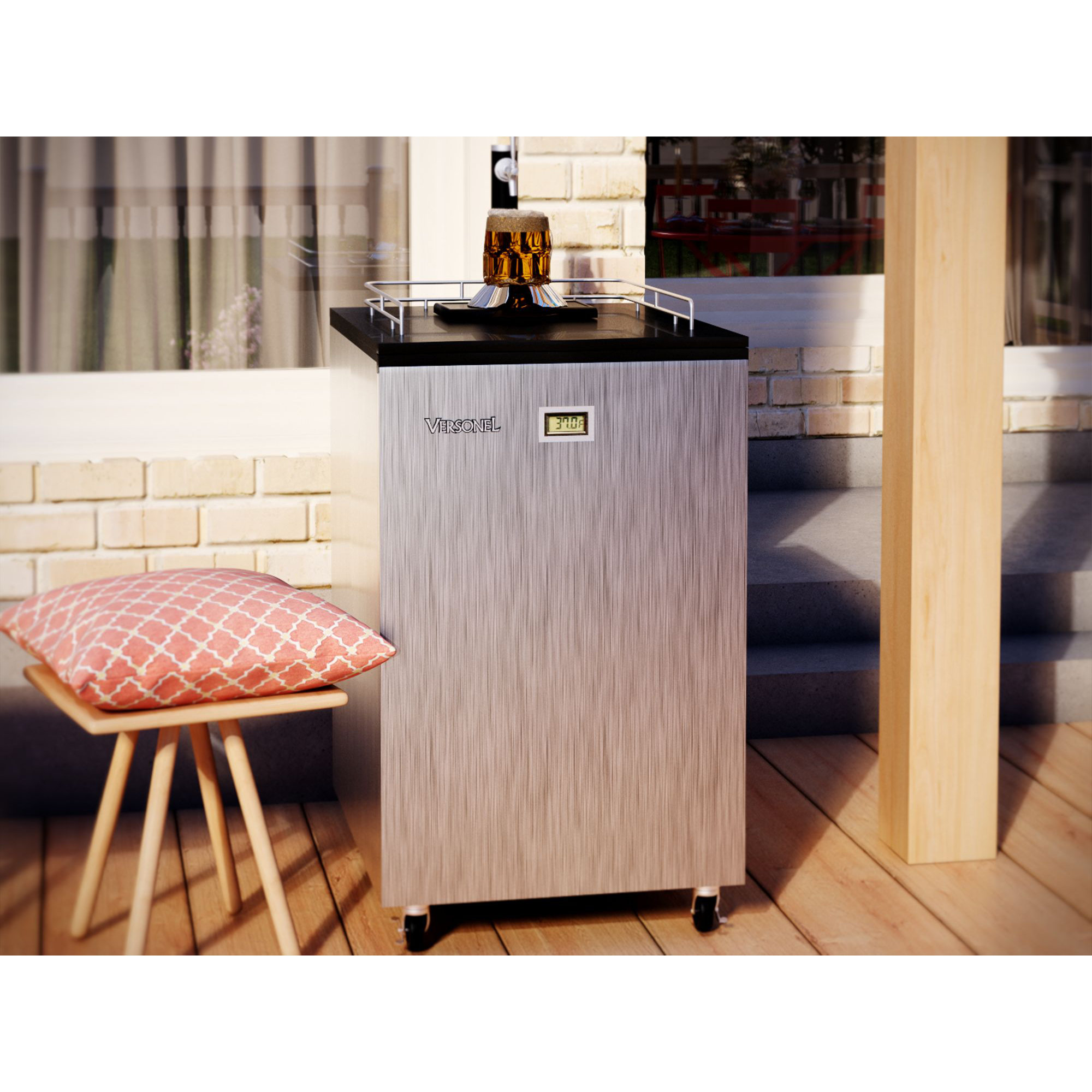 Versonel Smart+ Freestanding Full Keg Kegerator BeerMeister & Reviews
