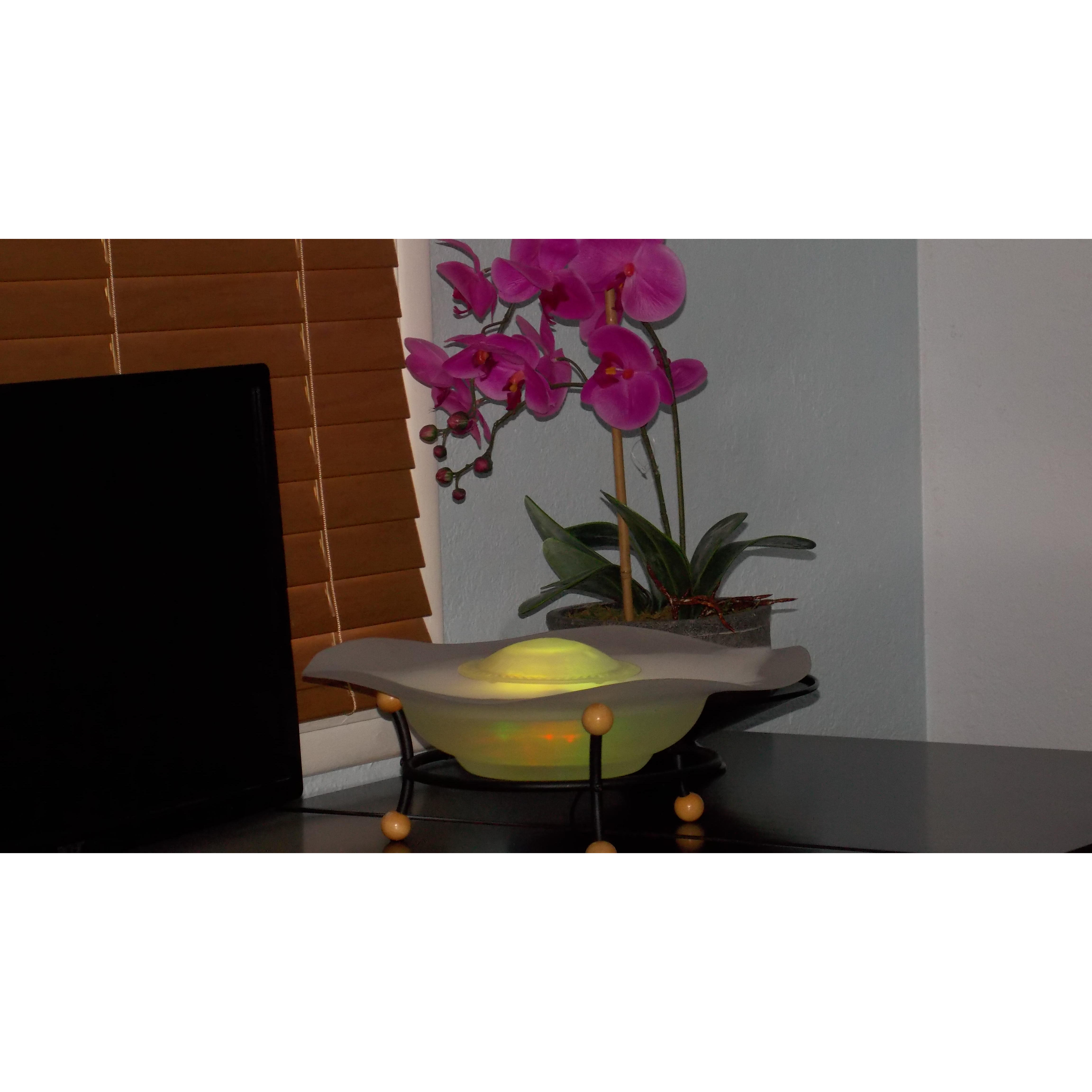 Canary Products Glass Canary Table Top Mist Fountain/Aroma Diffuser