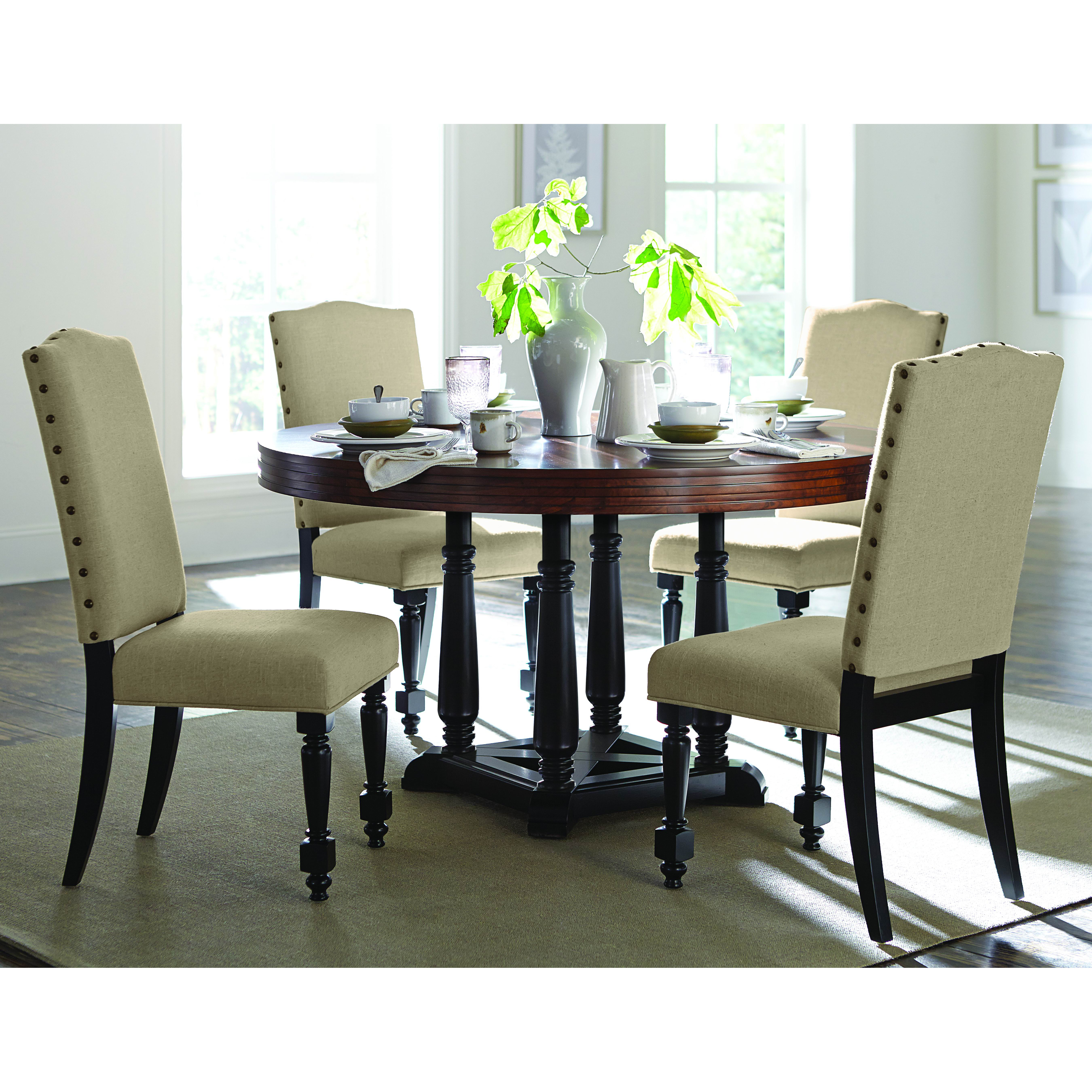 Homelegance Blossomwood 5 Piece Dining Set & Reviews Wayfair