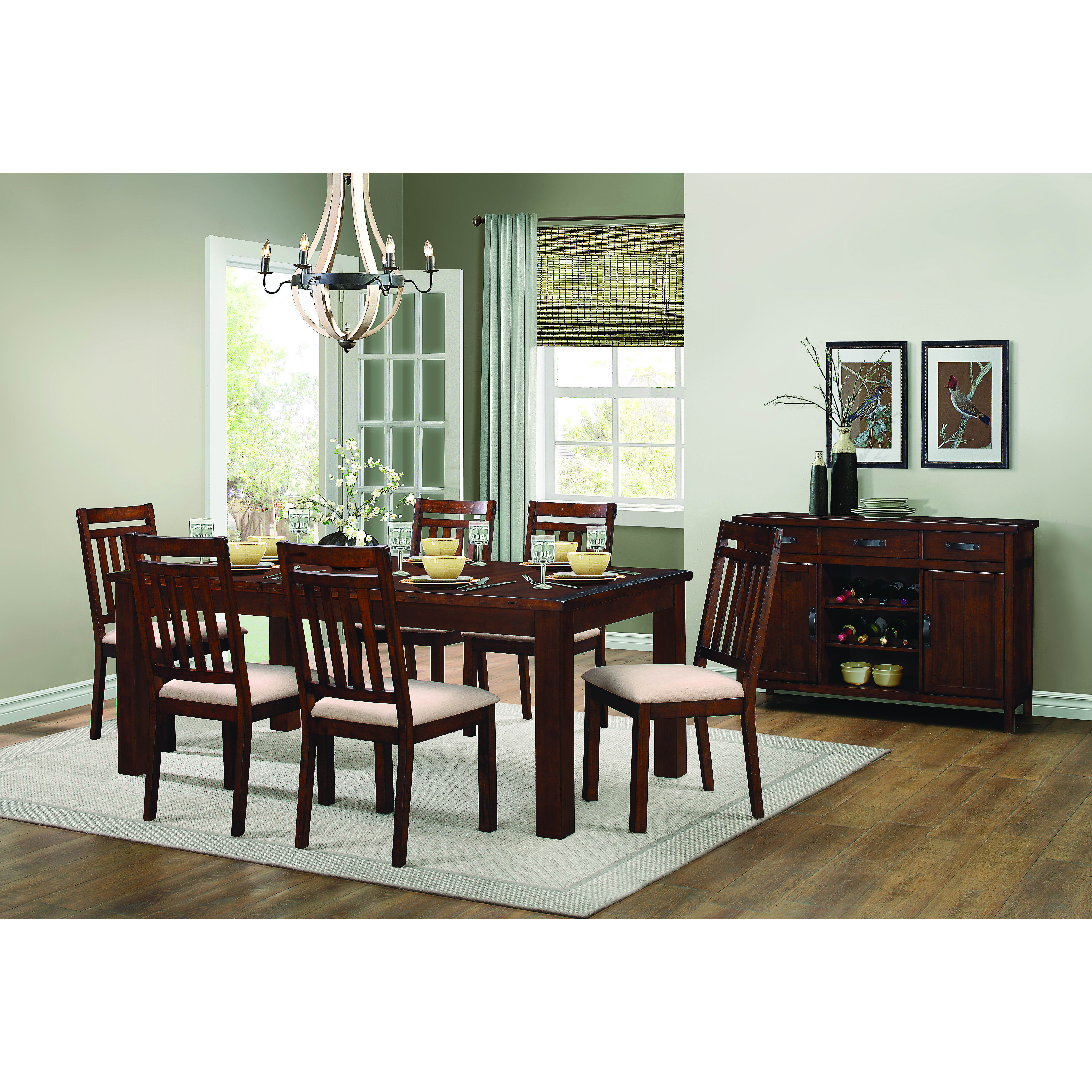 Homelegance Santos Extendable Dining Table Wayfair