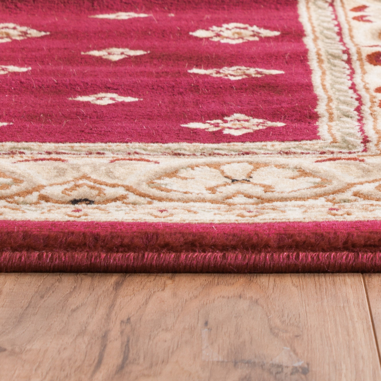 Well Woven Barclay Hudson Terrace Border Red Area Rug & Reviews Wayfair