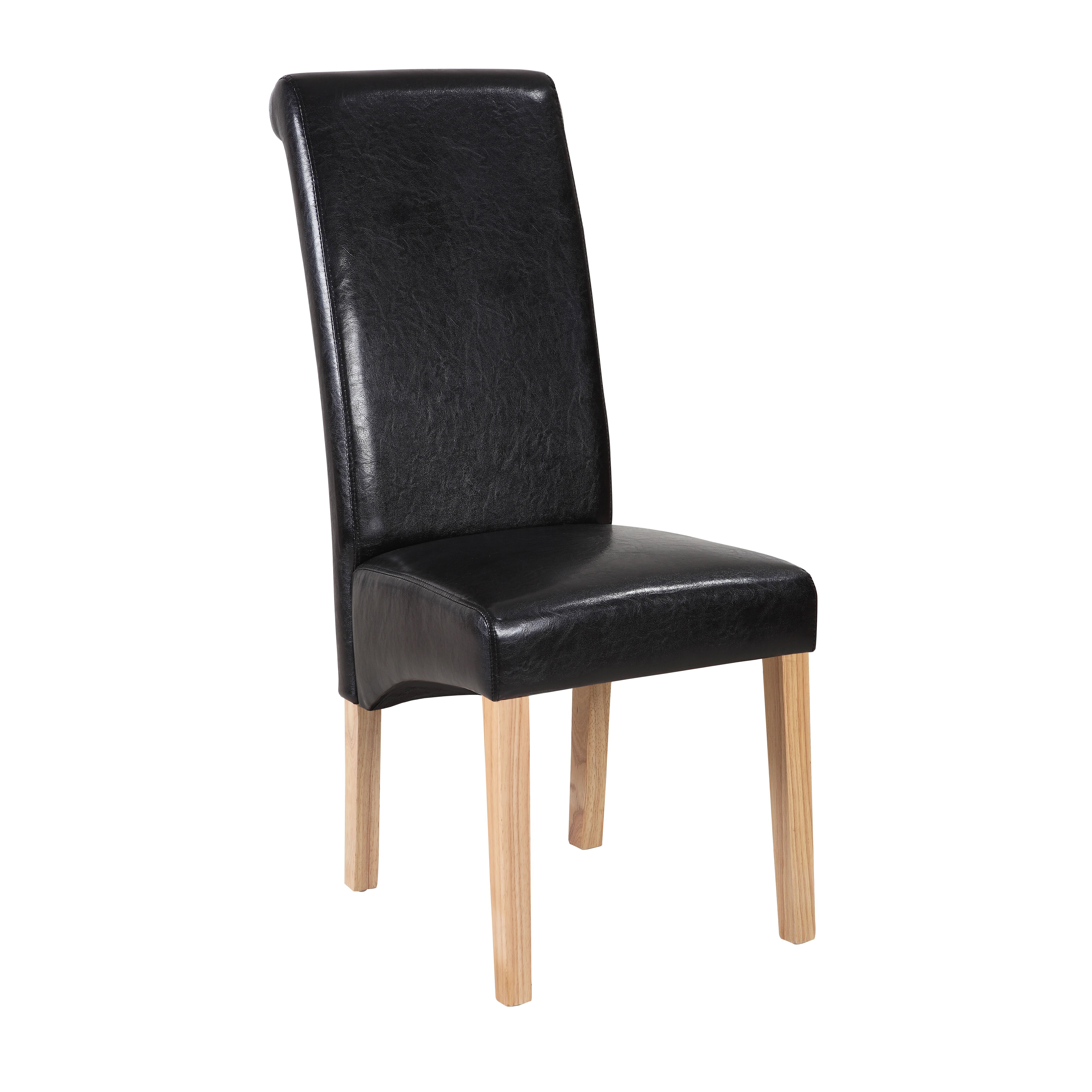 Cookernup Genuine Leather Dining Chair DUST1444