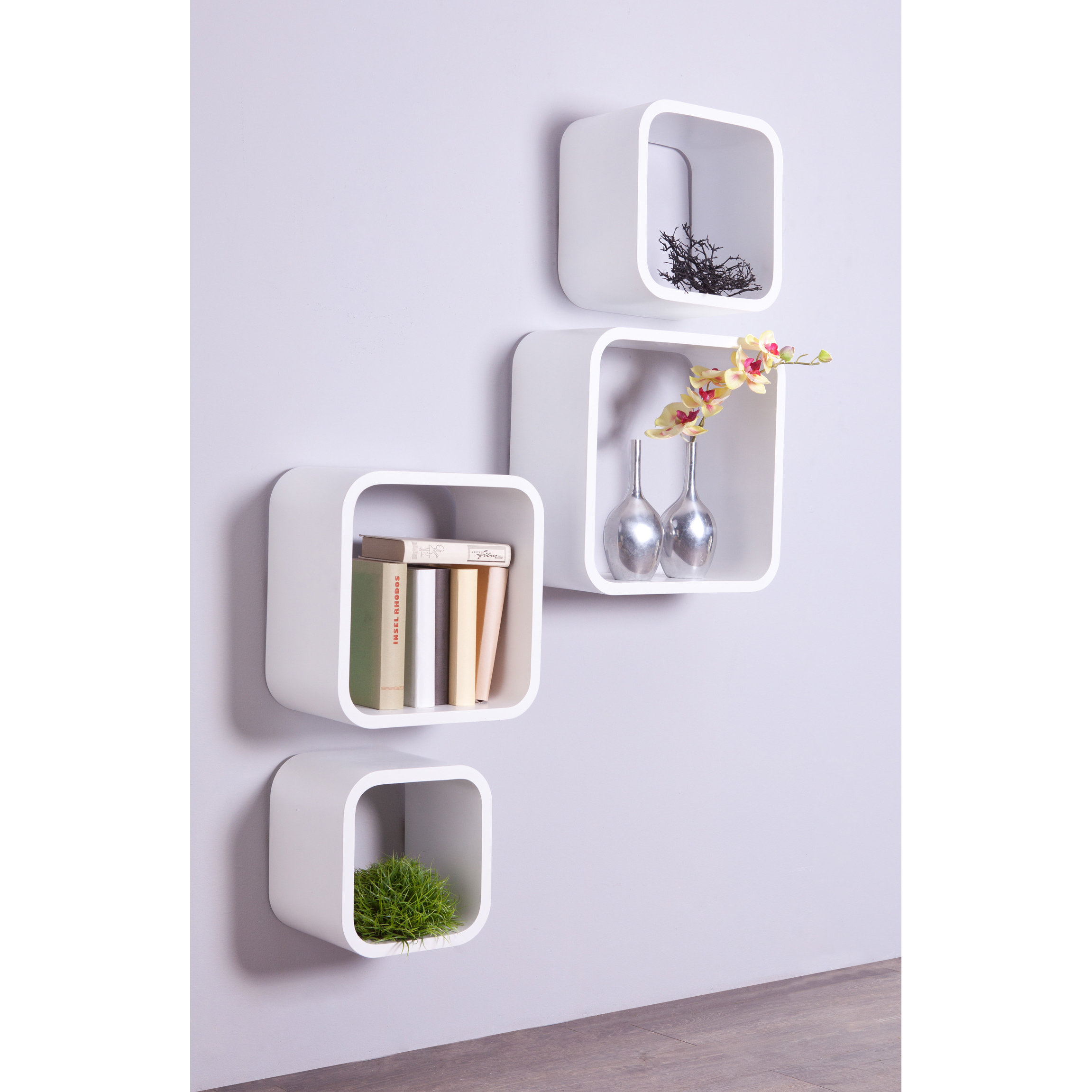 All Home 5 Piece Accent Shelf Unit & Reviews Wayfair UK