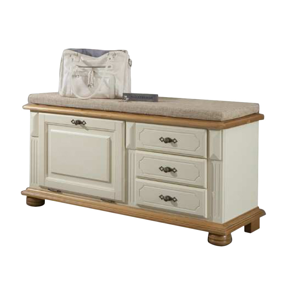 Caracella Bilberry Upholstery Hallway Storage Bench & Reviews Wayfair UK