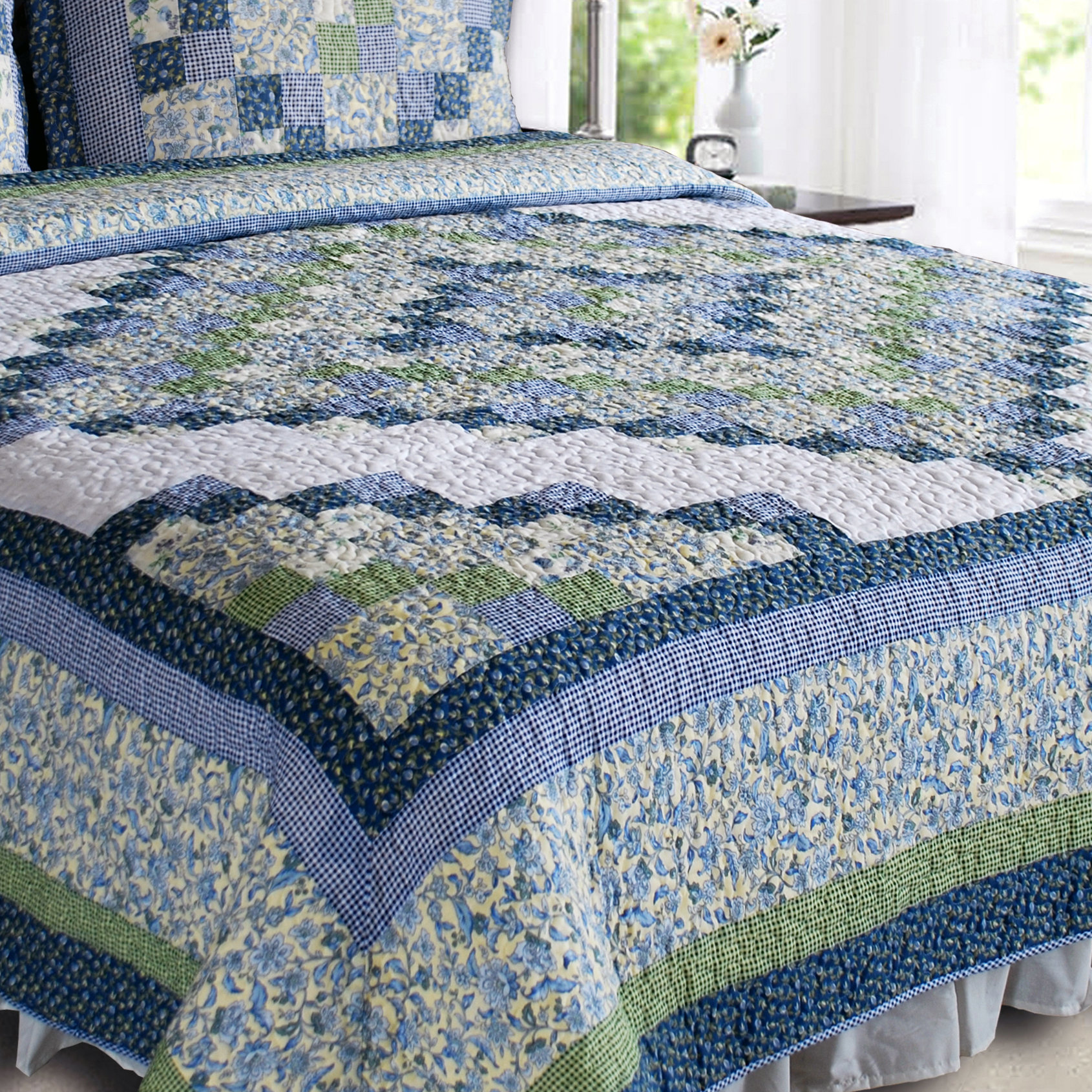 Elegant Decor Ridge Valley Quilt Collection & Reviews Wayfair
