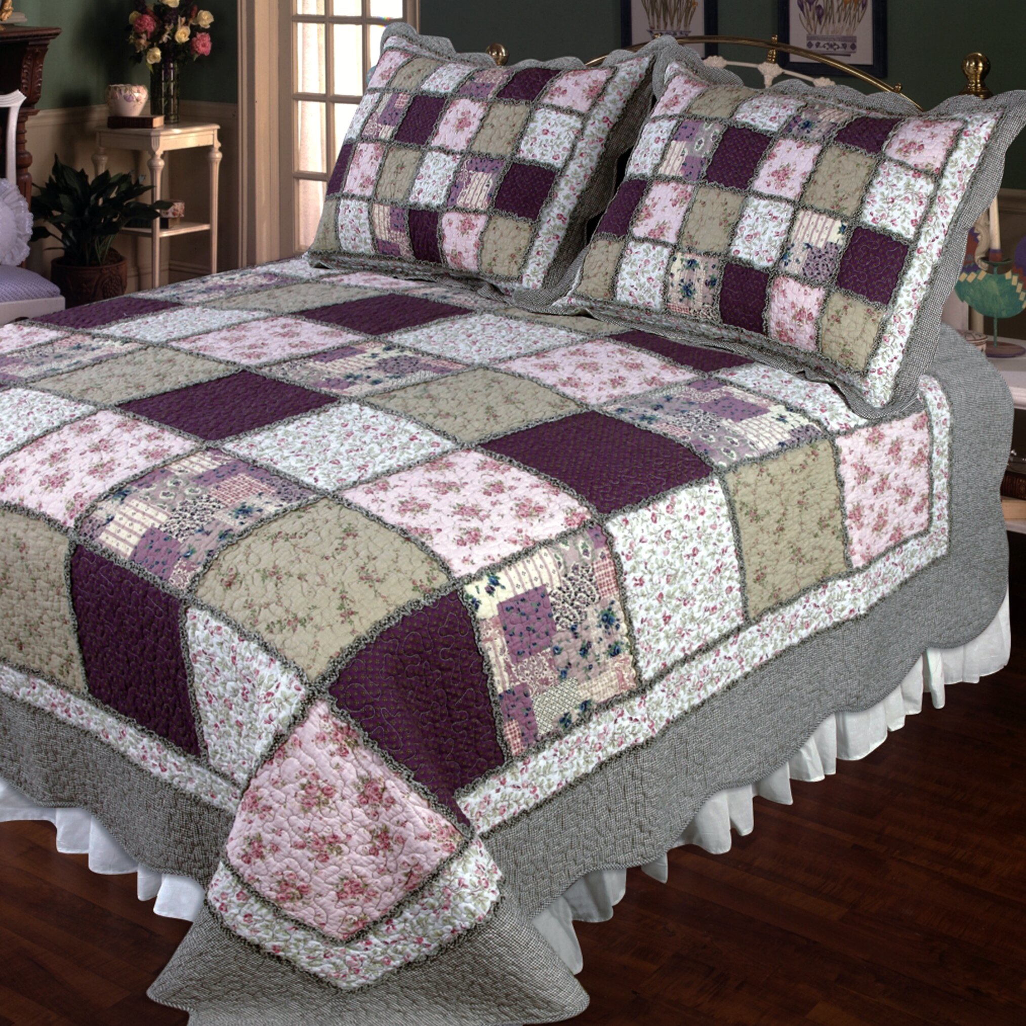 elegant-decor-sugar-plum-quilt-reviews-wayfair