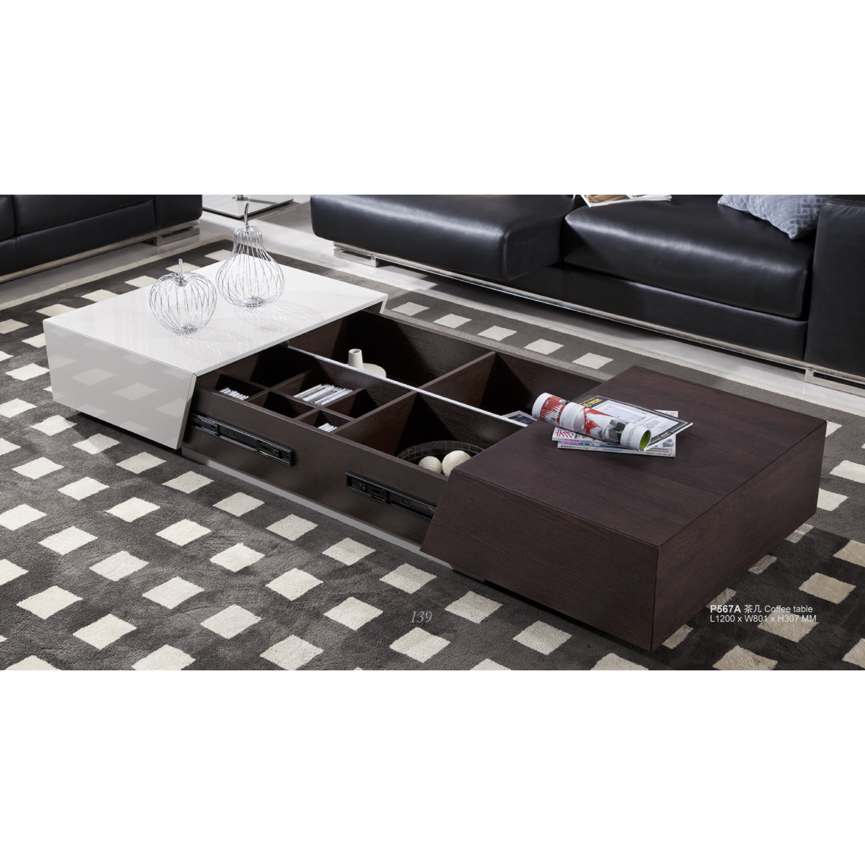 J&M Furniture P567A Coffee Table & Reviews Wayfair