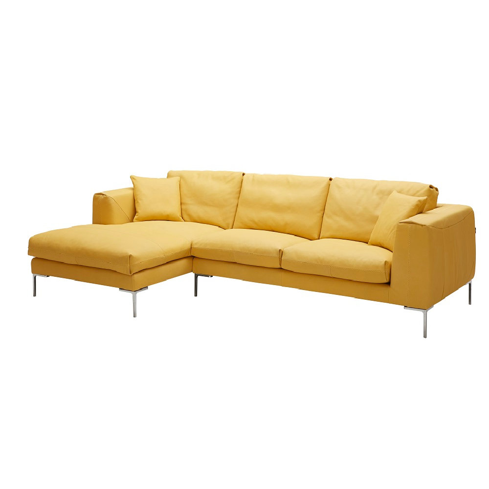 J&M Furniture Soleil Premium Leather Sectional & Reviews Wayfair
