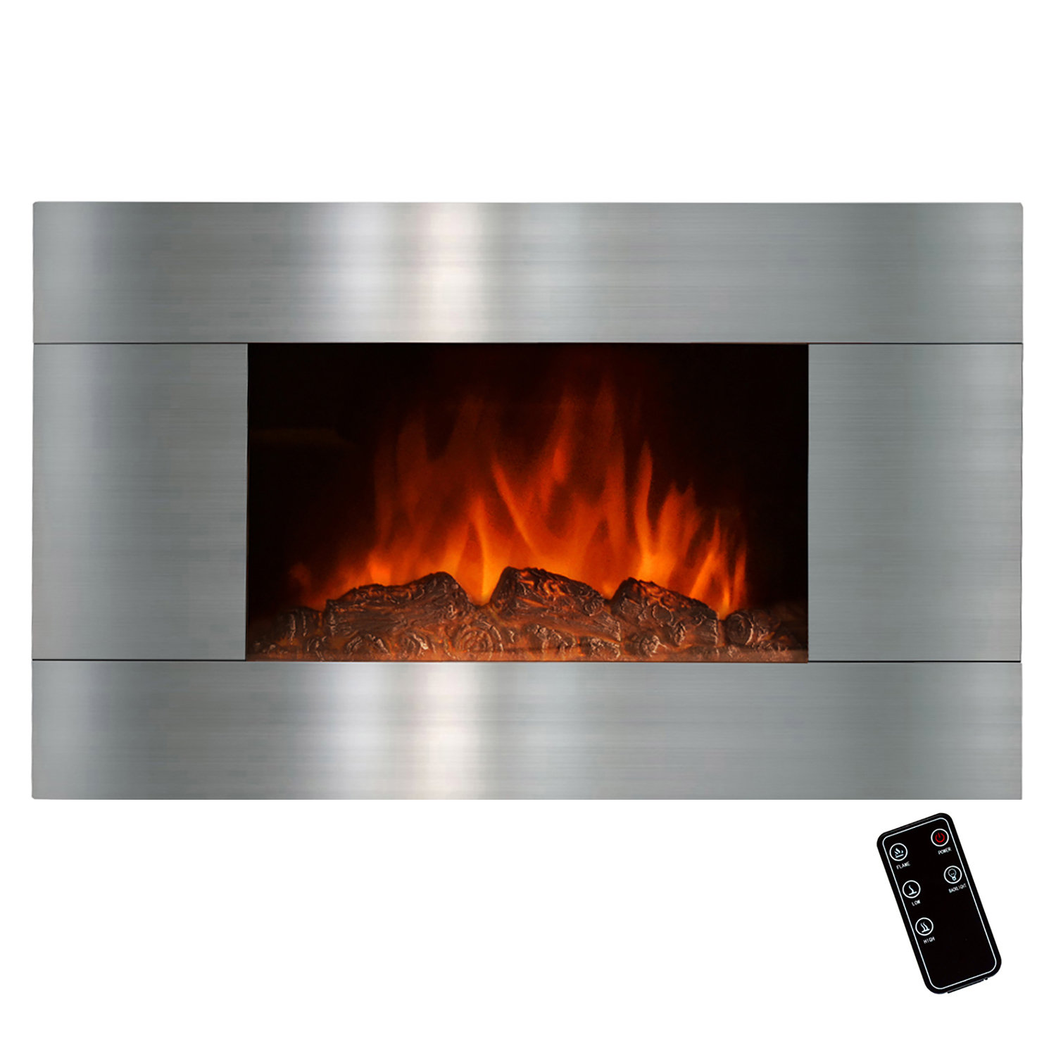 GoldenVantage Wall Mount Electric Fireplace  Reviews  Wayfair