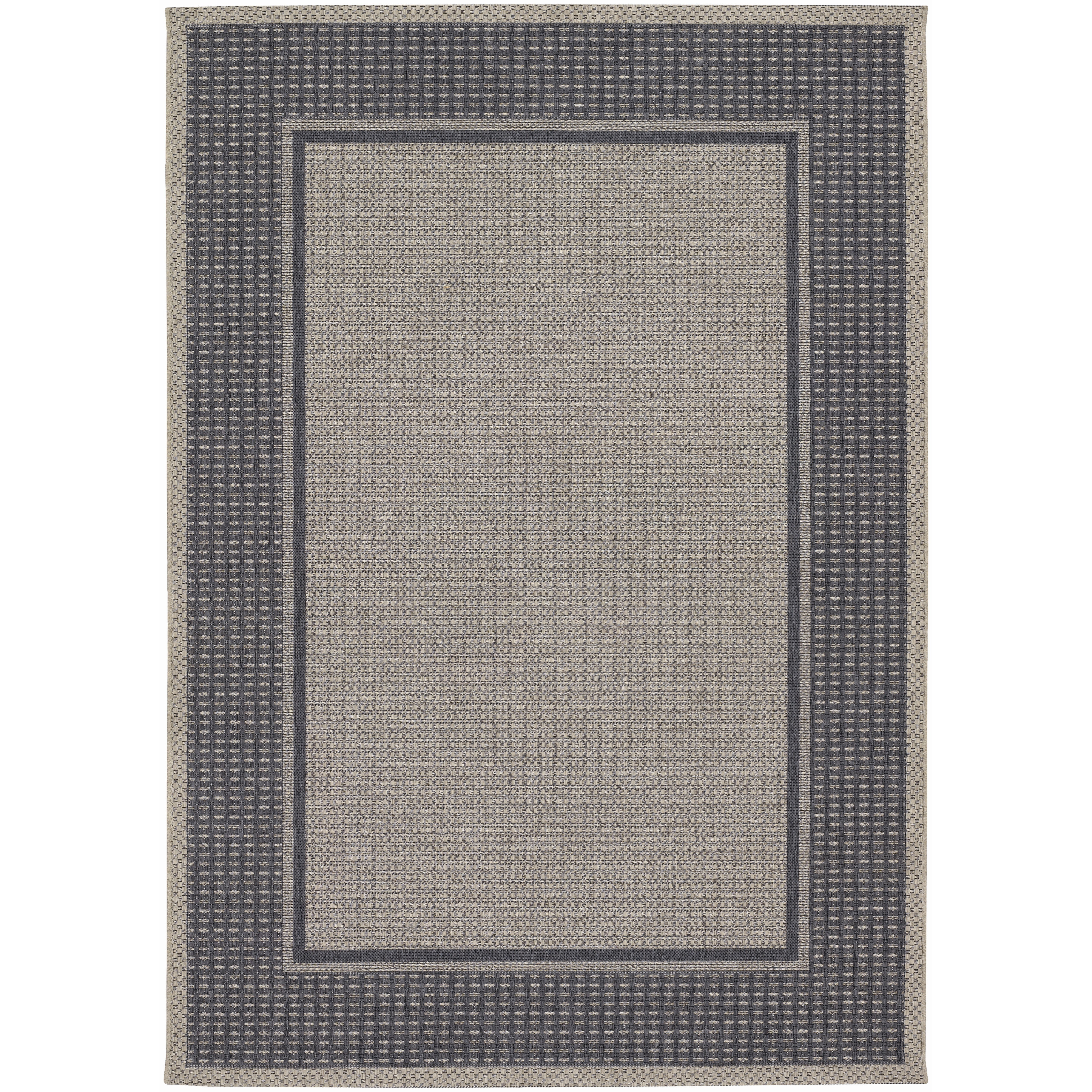 Couristan Tides Astoria Charcoal/Grey Indoor/Outdoor Area Rug & Reviews Wayfair