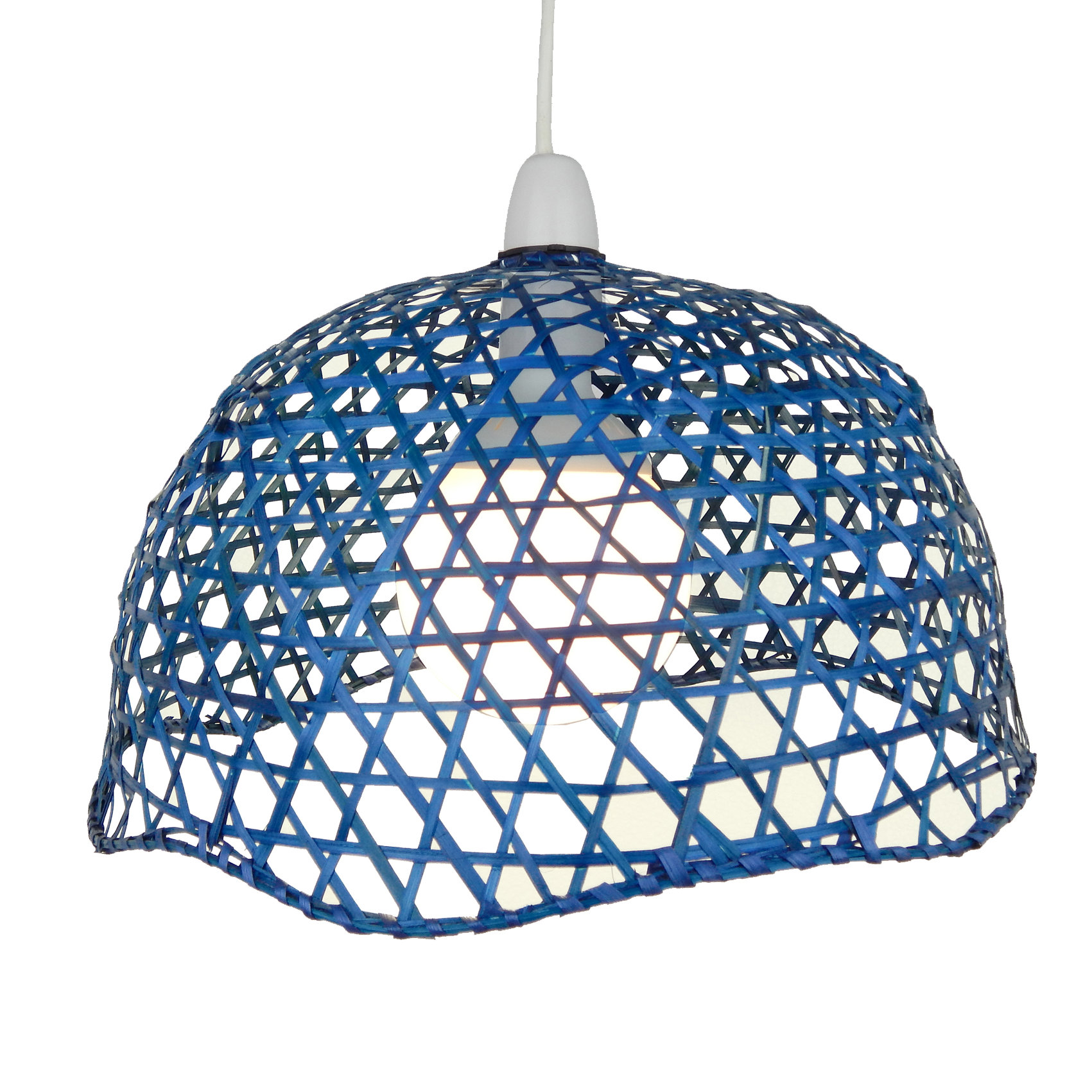 Loxton Lighting 33cm Wicker Novelty Pendant Shade & Reviews Wayfair UK