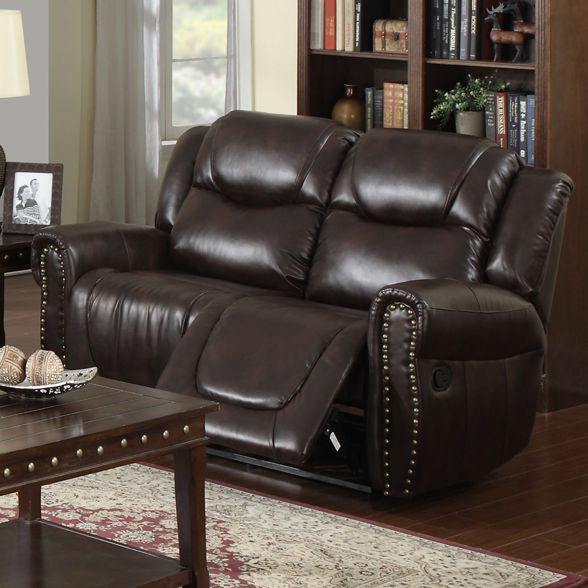 Beverly Fine Furniture Toledo Reclining Loveseat & Reviews Wayfair