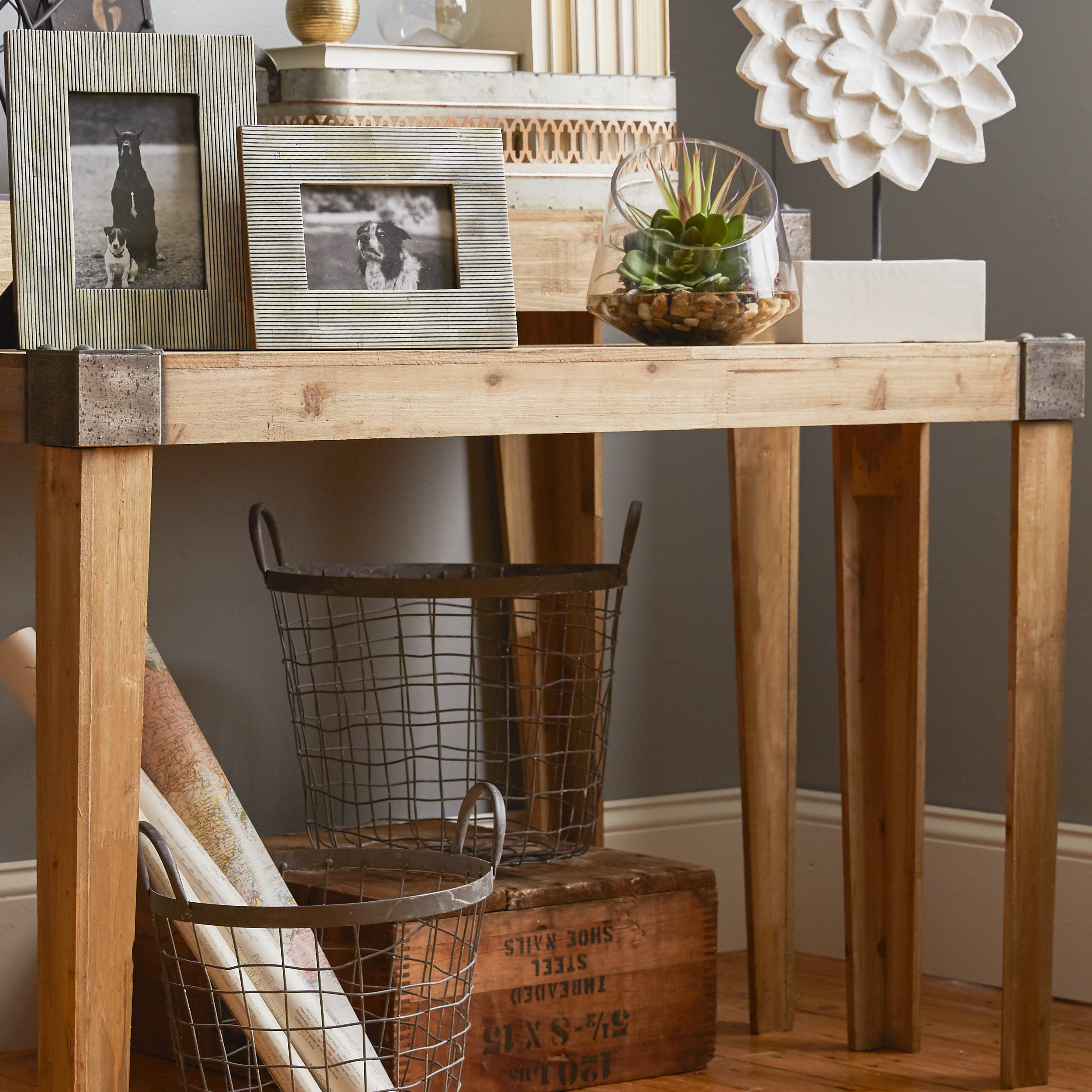 Cole & Grey 2 Piece Console Table Set & Reviews Wayfair