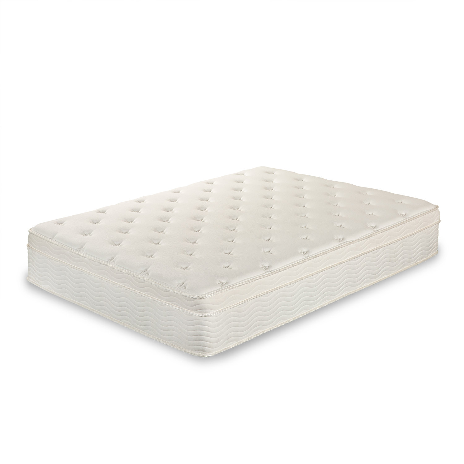 OrthoTherapy 13" Euro Box Top iCoil Mattress and Steel Foundation Set