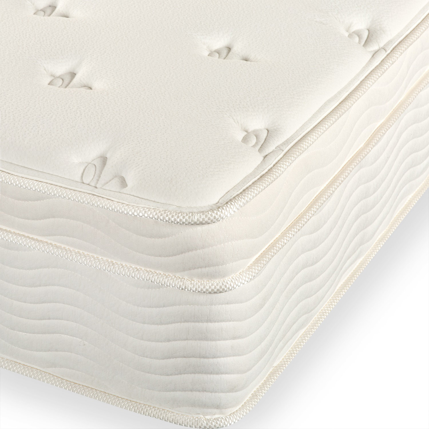 OrthoTherapy 13" Euro Box Top iCoil Mattress and Steel Foundation Set