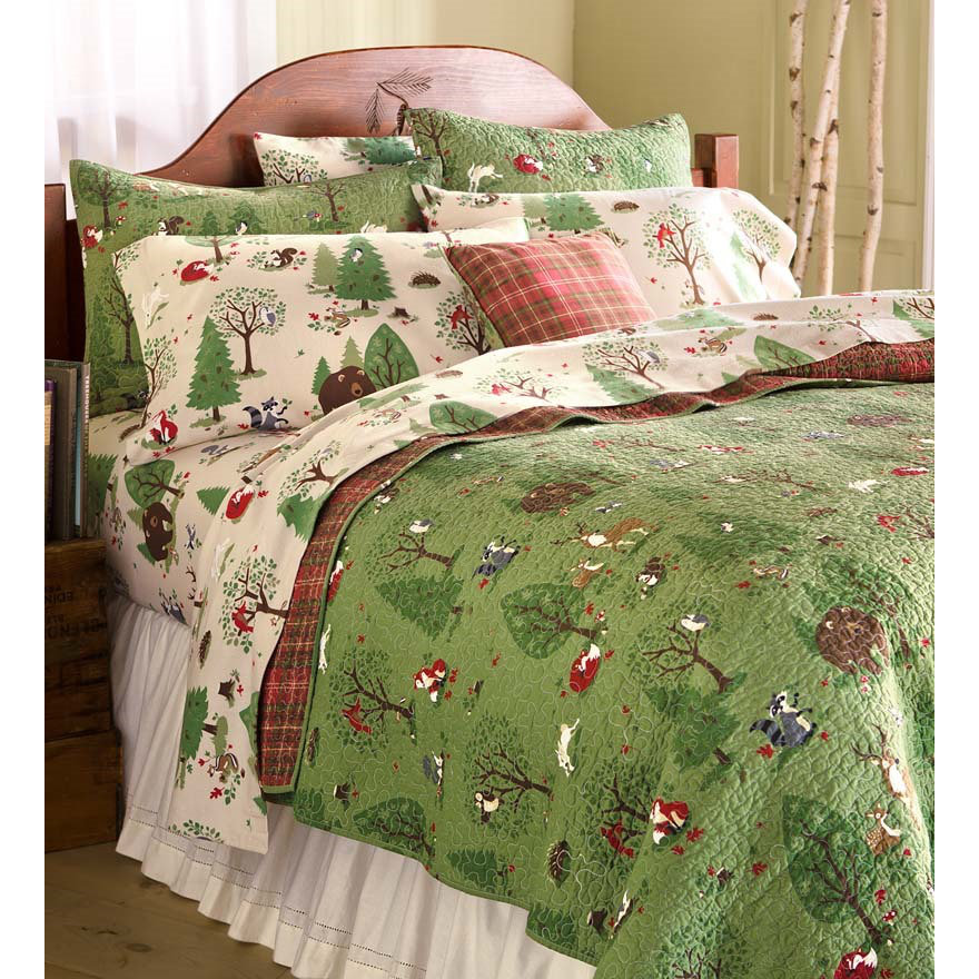 Plow & Hearth Woodland Friends Quilt Set & Reviews Wayfair.ca