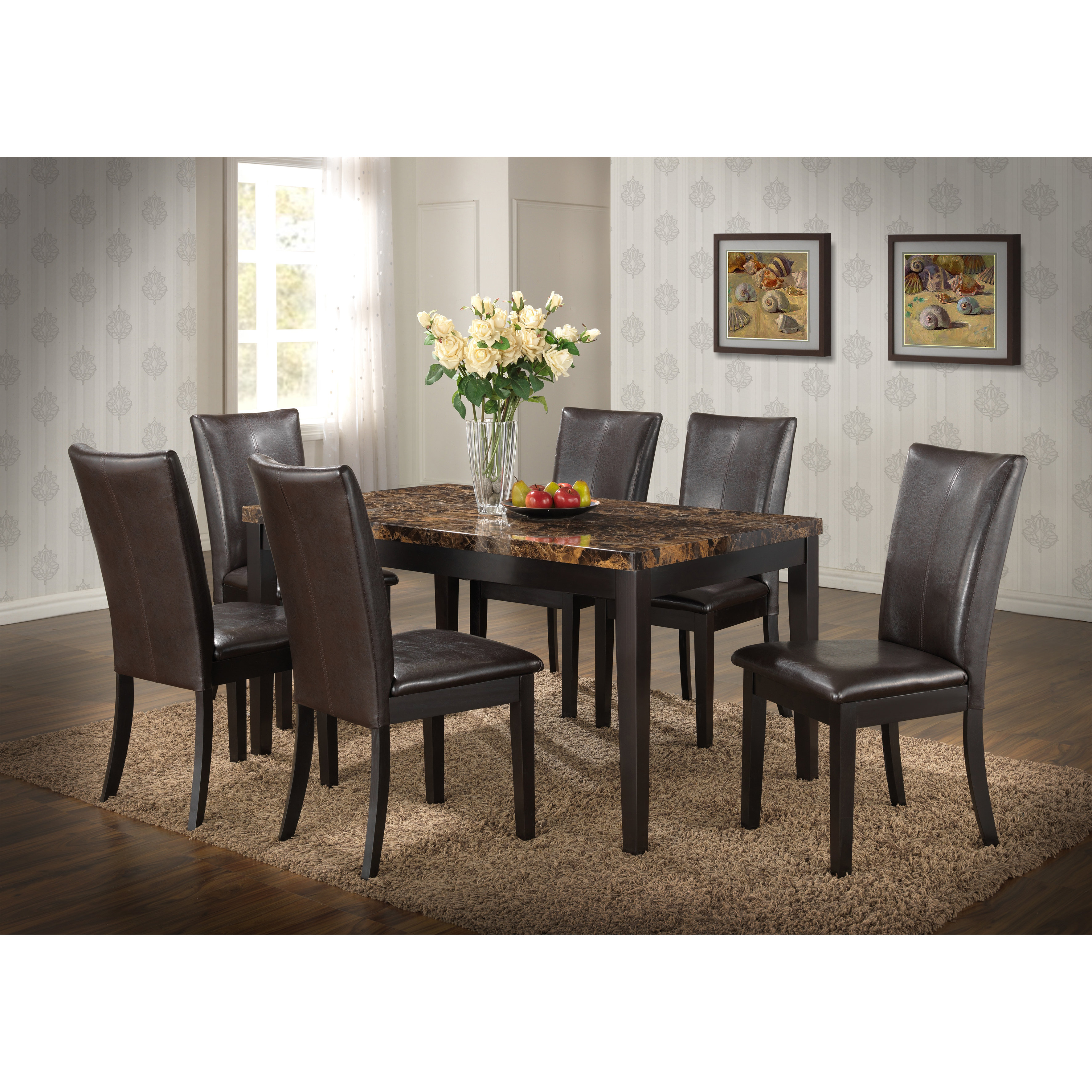 Glory Furniture Montgomery Dining Table & Reviews Wayfair