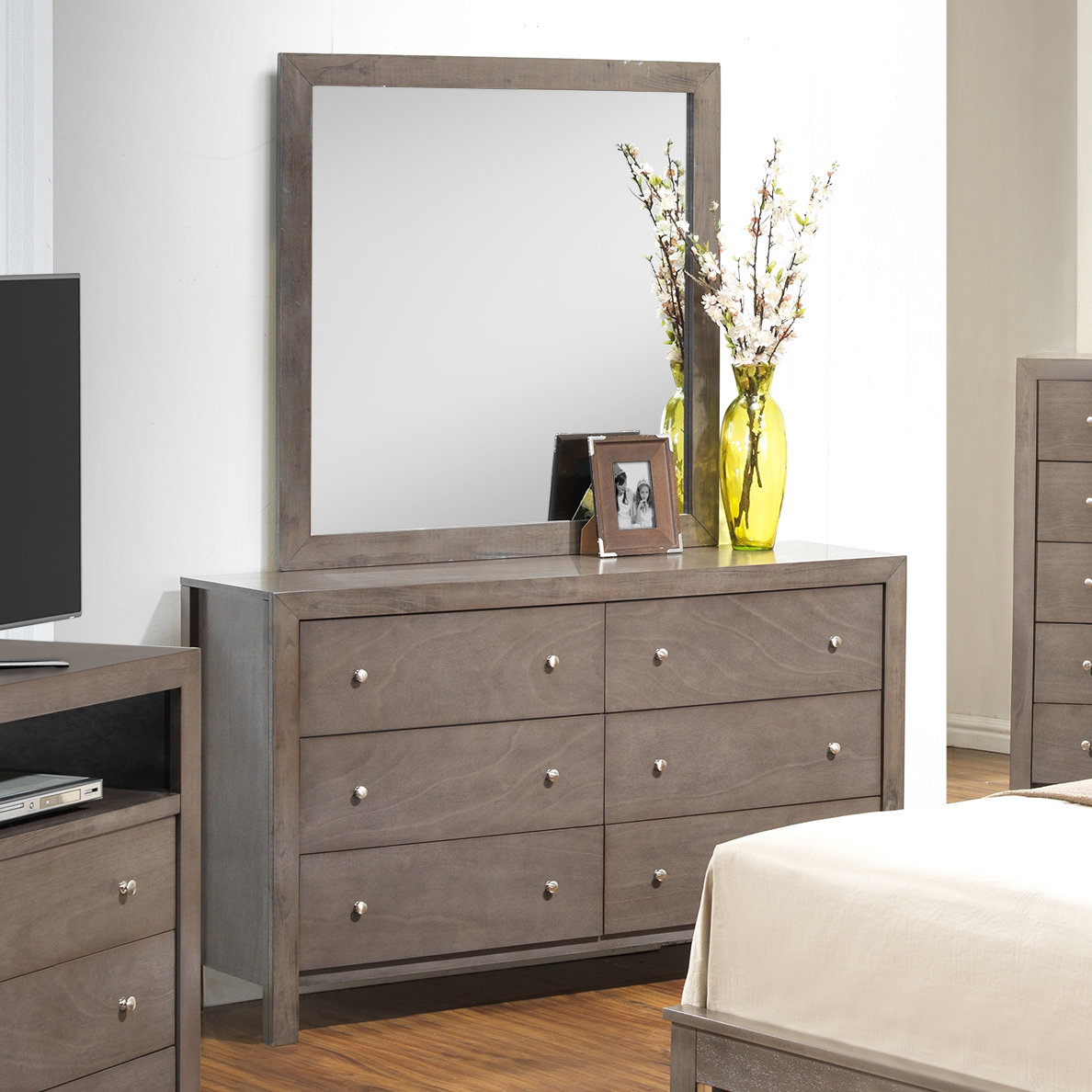 Glory Furniture 6 Drawer Dresser & Reviews Wayfair