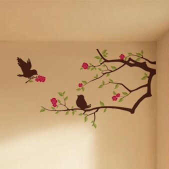 Pop Decors Cherry Blossom Tree Branch Wall Decal & Reviews | Wayfair