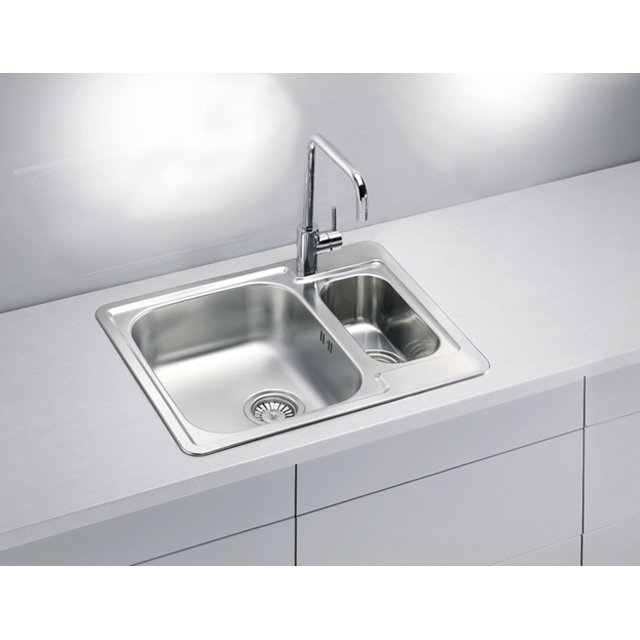 Alveus Alveus Line 50 61.5 cm x 50 cm Kitchen Sink Wayfair UK